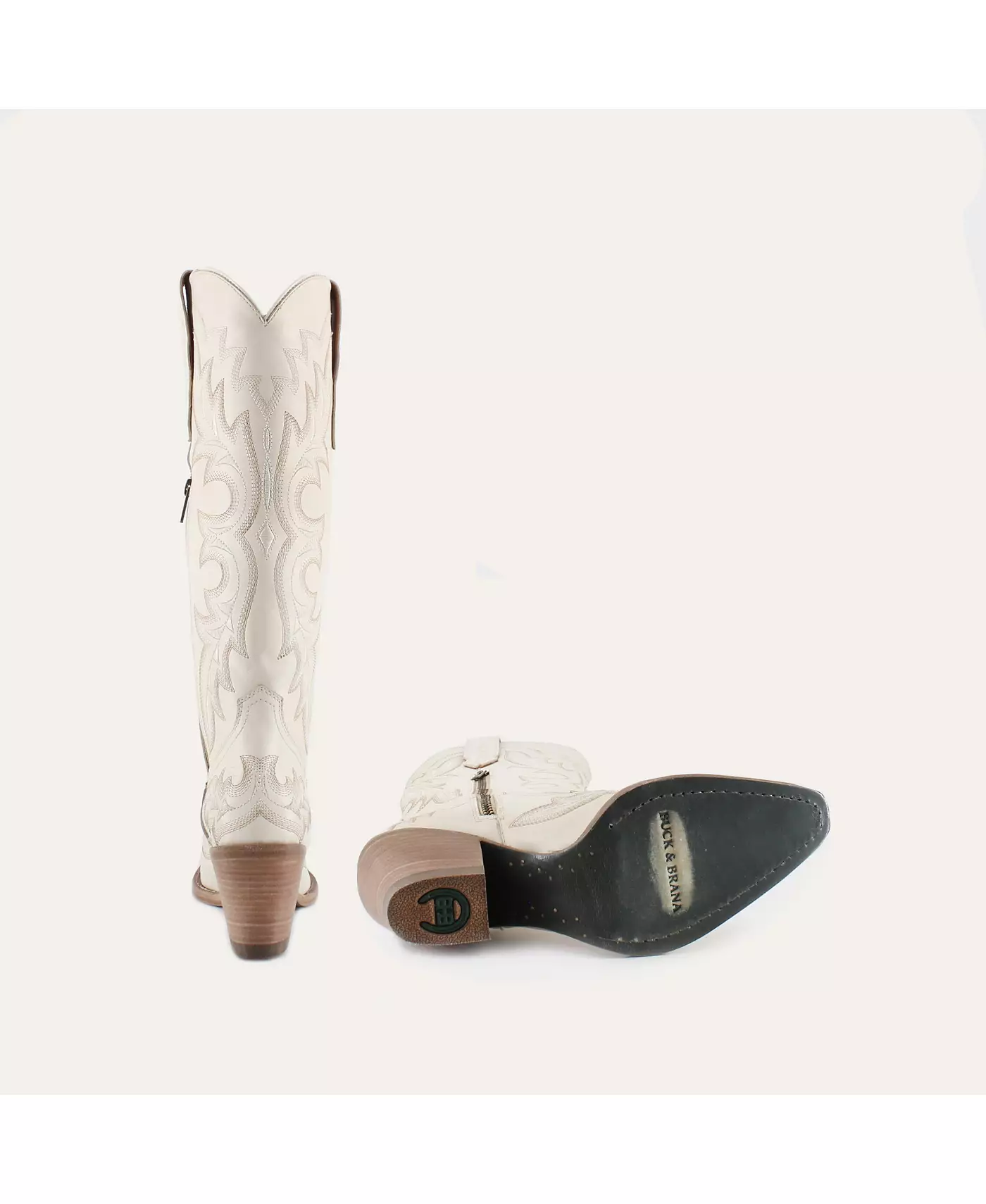 Кожаные ковбойские сапоги Buck & Brana Samira — шикарный вестерн-стиль и комфорт