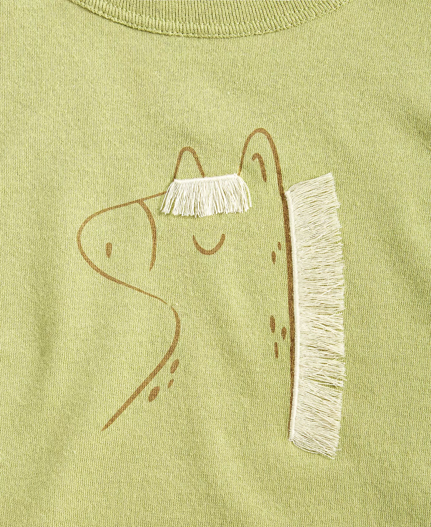 Футболка с длинными рукавами и принтом лошади для мальчиков First Impressions Baby Boys, созданная для Macy's