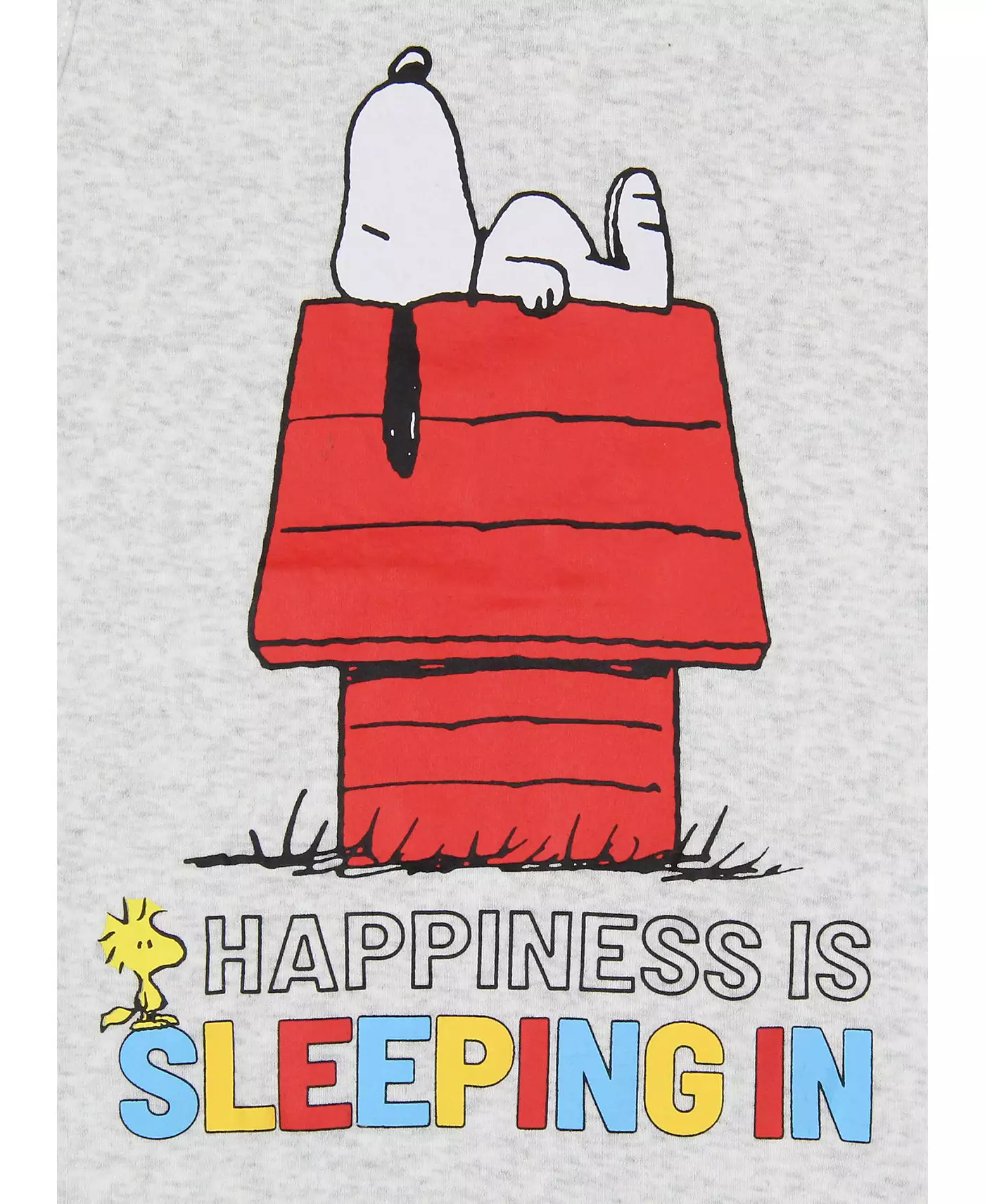 Peanuts Big Girls Snoopy Happiness спит в пижамном наборе Tank