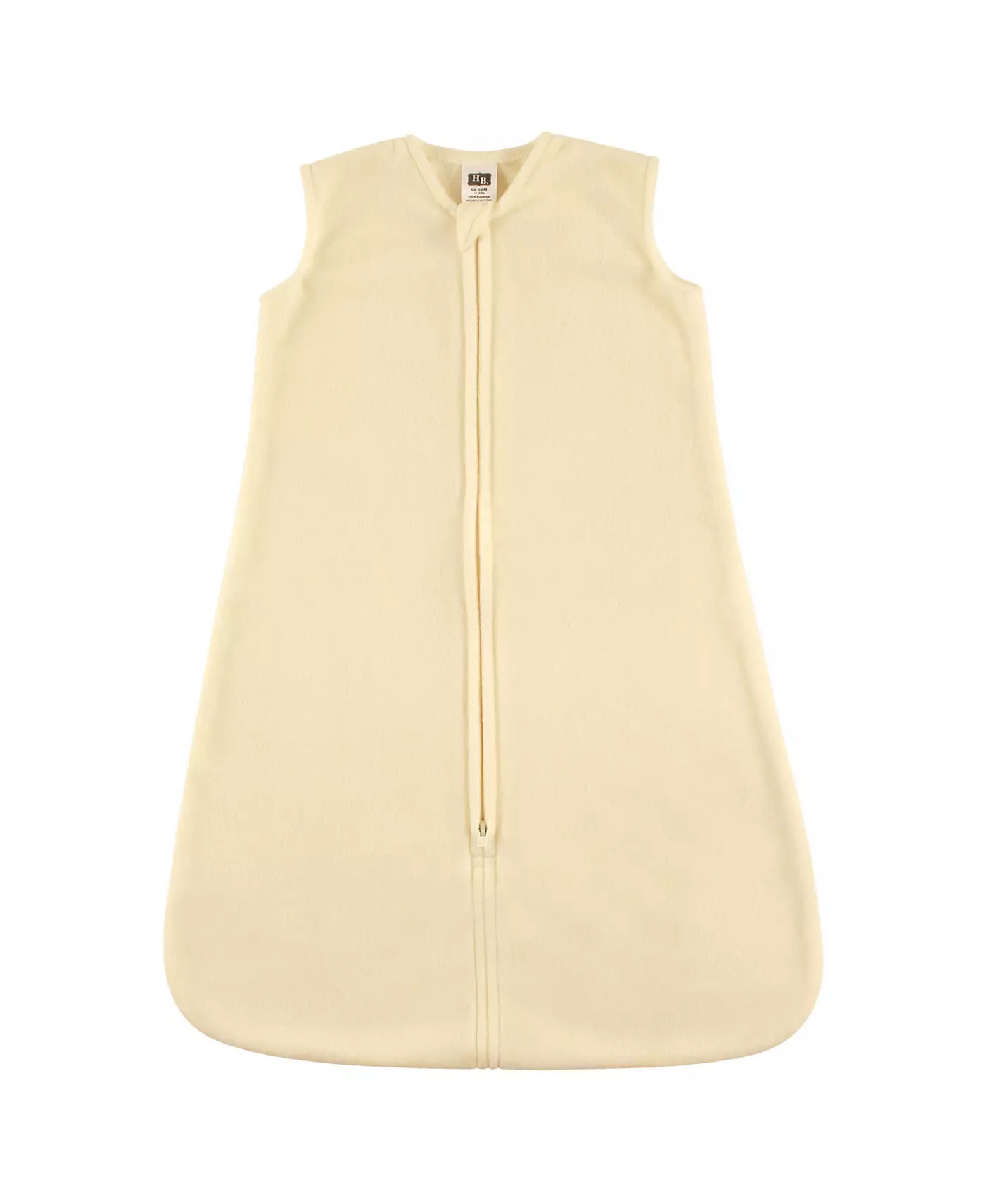 Hudson Baby Baby Boys Hudson Plush Спальный мешок, мешок, одеяло, однотонный кремовый флис, 12-18 месяцев