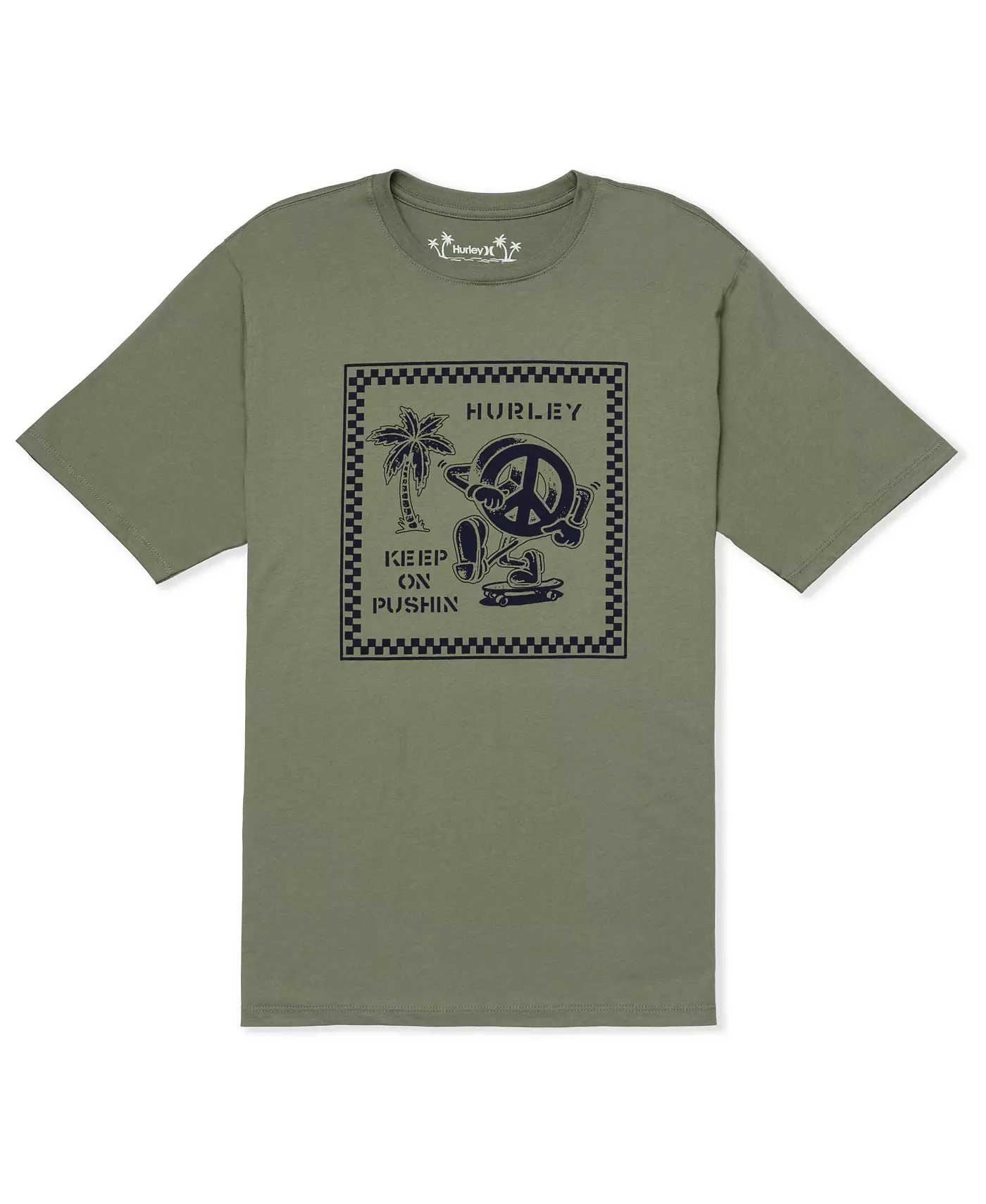 Мужская футболка Hurley Everyday Pushin с коротким рукавом