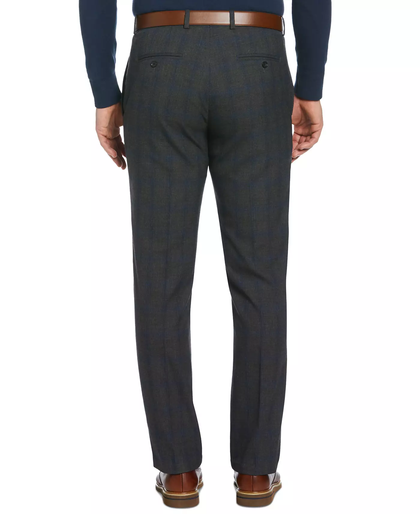 Мужские брюки-стрейч Perry Ellis Shadow Plaid