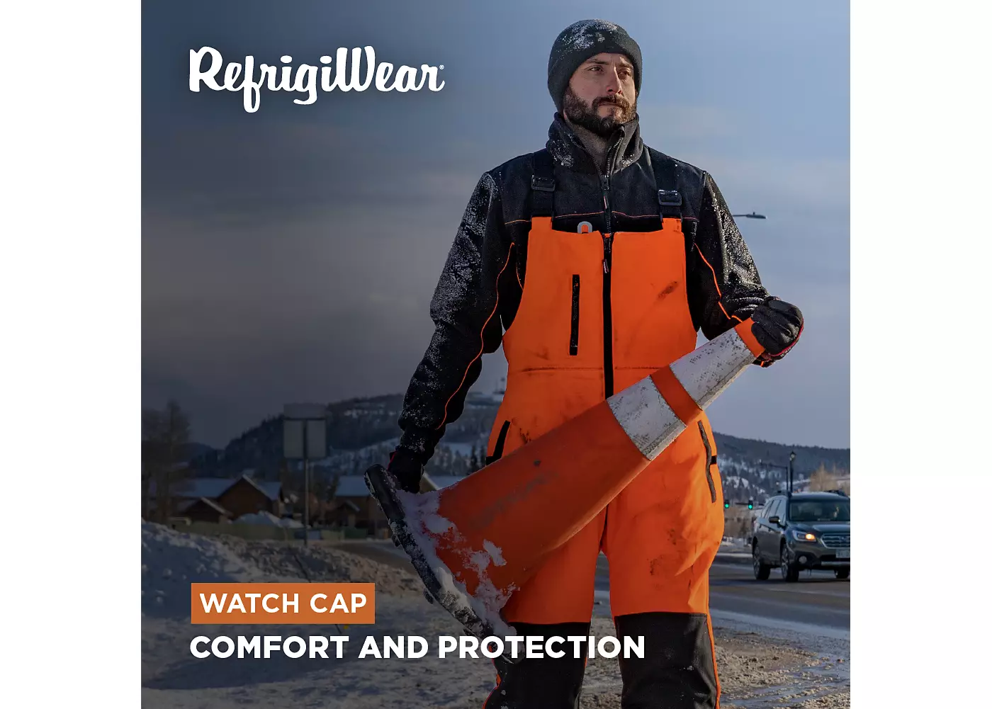 Мужская кепка RefrigiWear Watch - вязаная шапка для холодной погоды