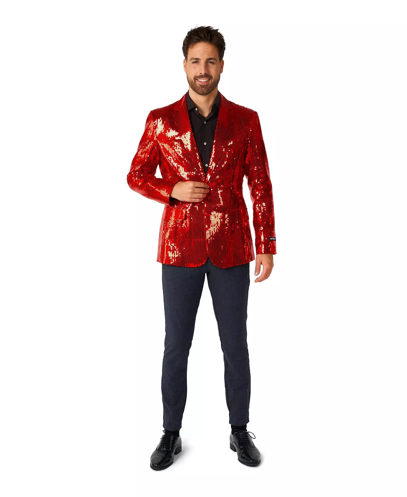 Мужские блейзеры Suitmeister с пайетками - блестящие куртки для вечеринок