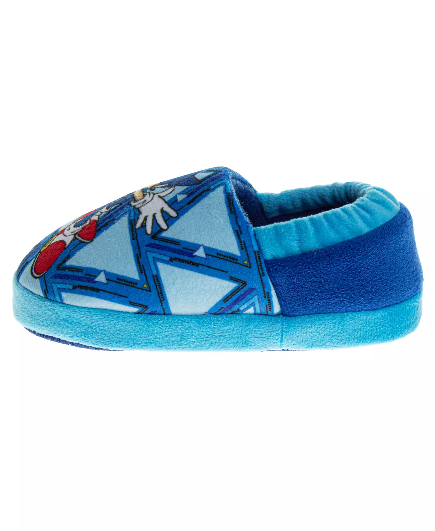 Тапочки двойного размера Sonic The Hedgehog для малышей и маленьких мальчиков