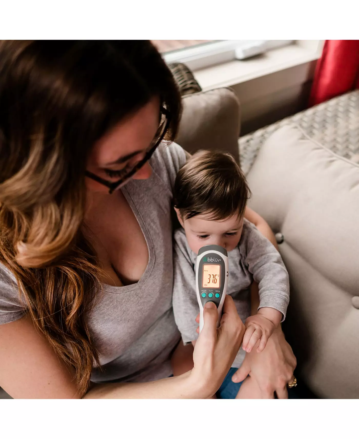 BBLÜV Bbluv Thermo 4-в-1 цифровой инфракрасный датчик термометр