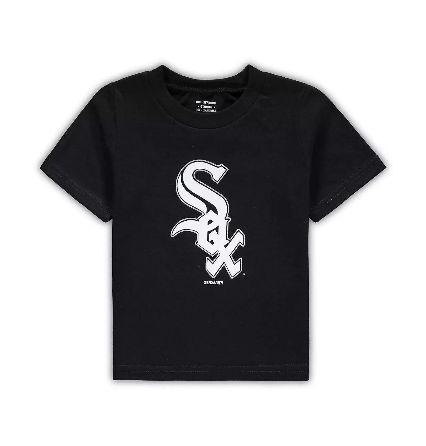 Футболка Outerstuff Infant Boys and Girls Black Chicago White Sox Primary Team с логотипом