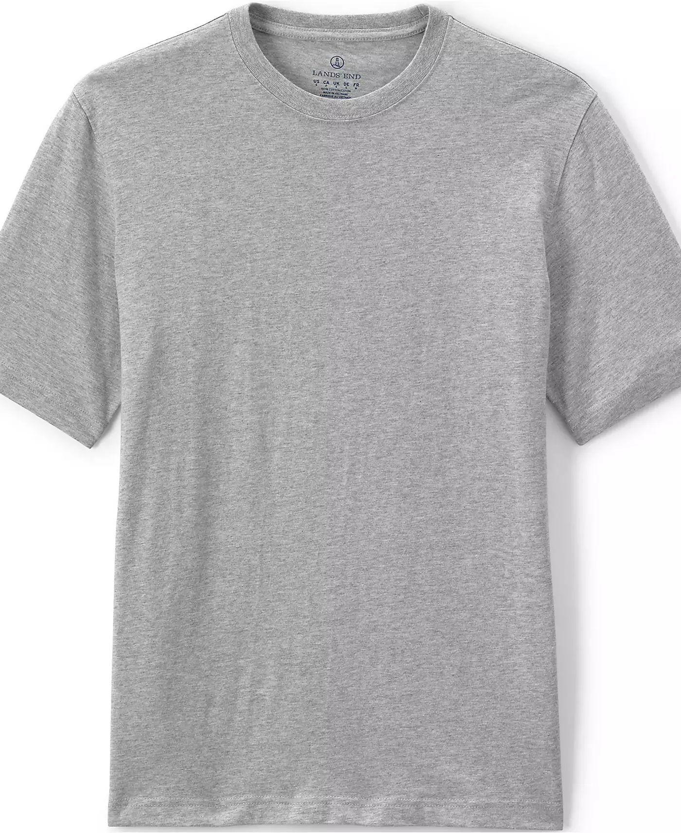 Мужская футболка Lands' End Essential с коротким рукавом
