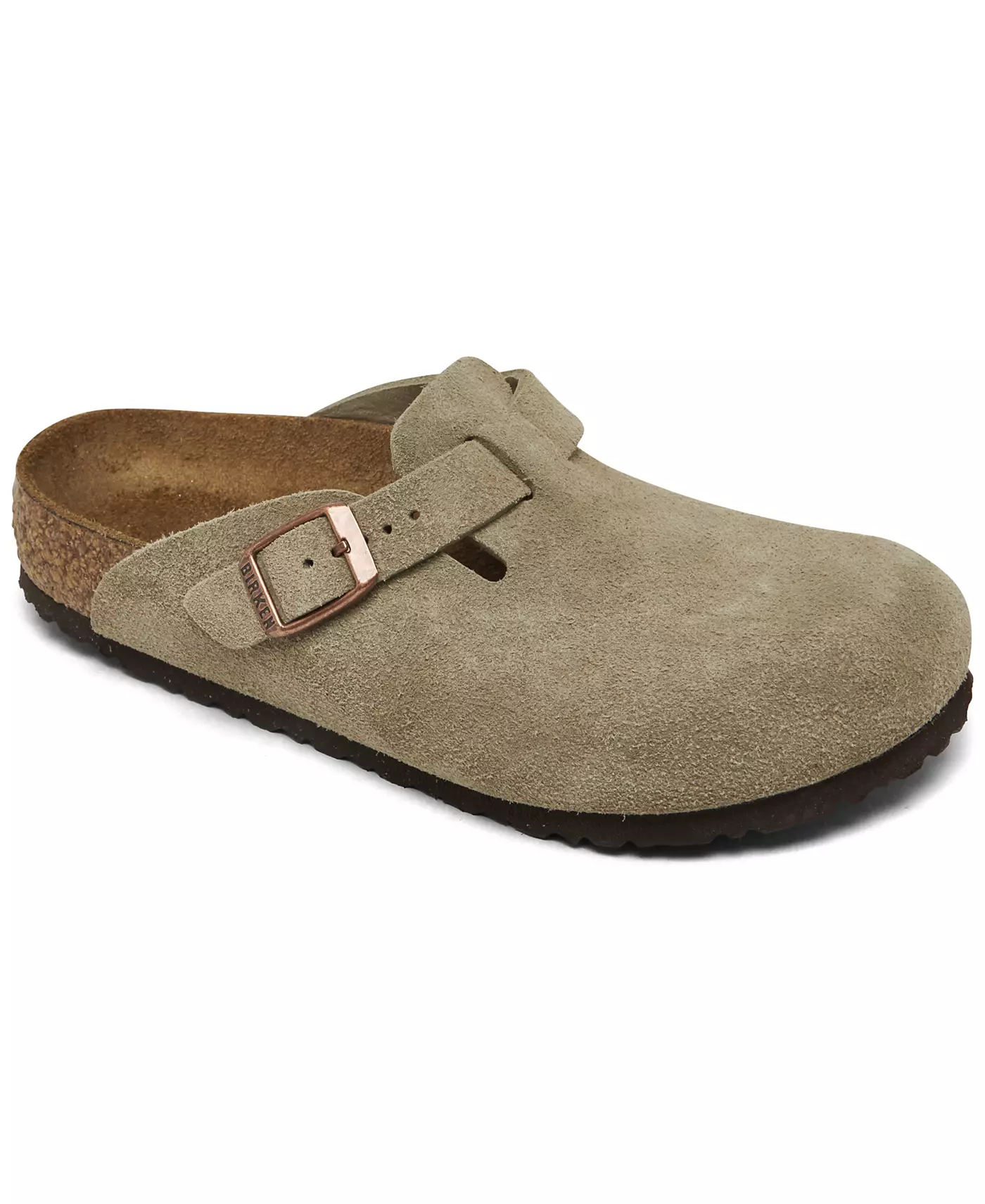 Босоножки Birkenstock Little Kids Boston из замши и кожи от Finish Line