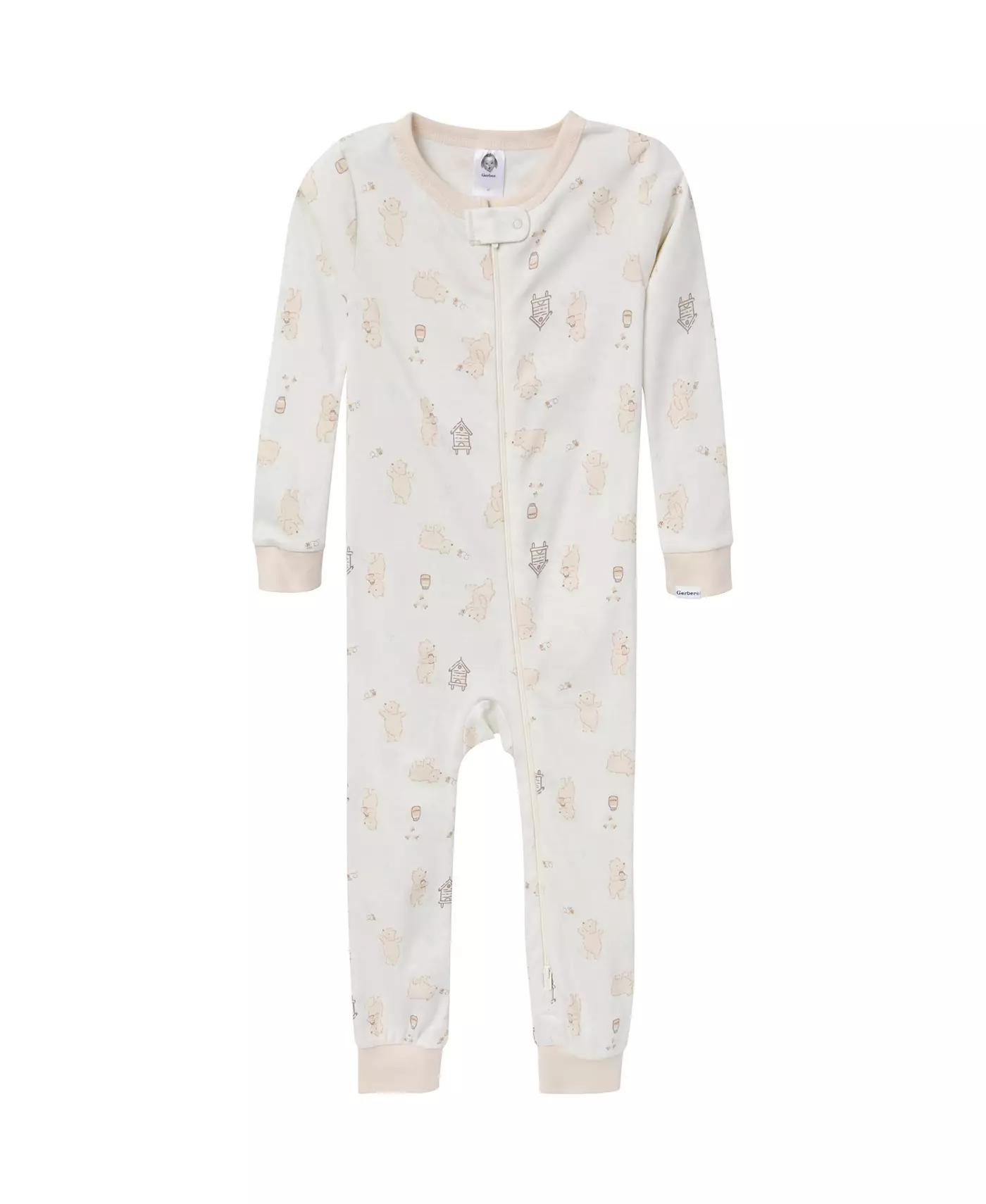 Пижама Gerber Baby для девочек Snug Fit без ножек, 3 шт. в упаковке