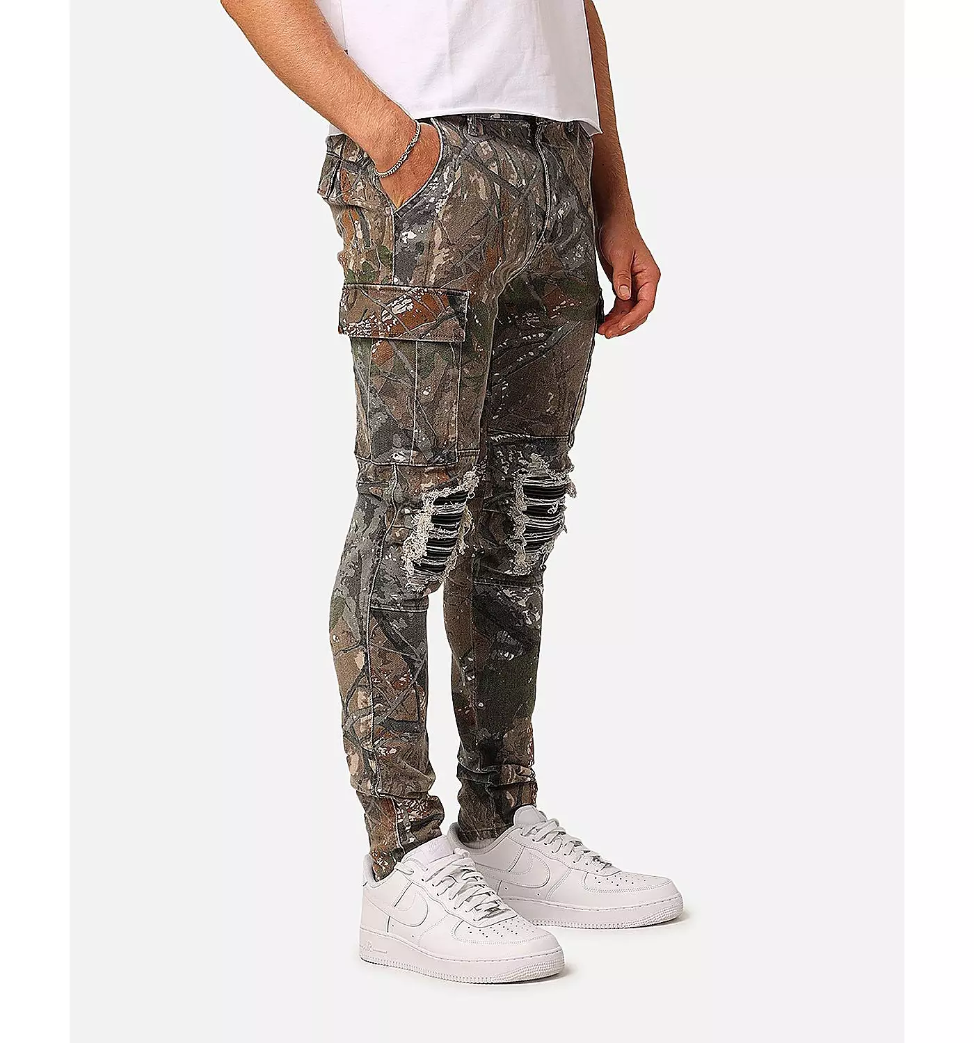 Мужские рваные джинсы XXIII Sergeant