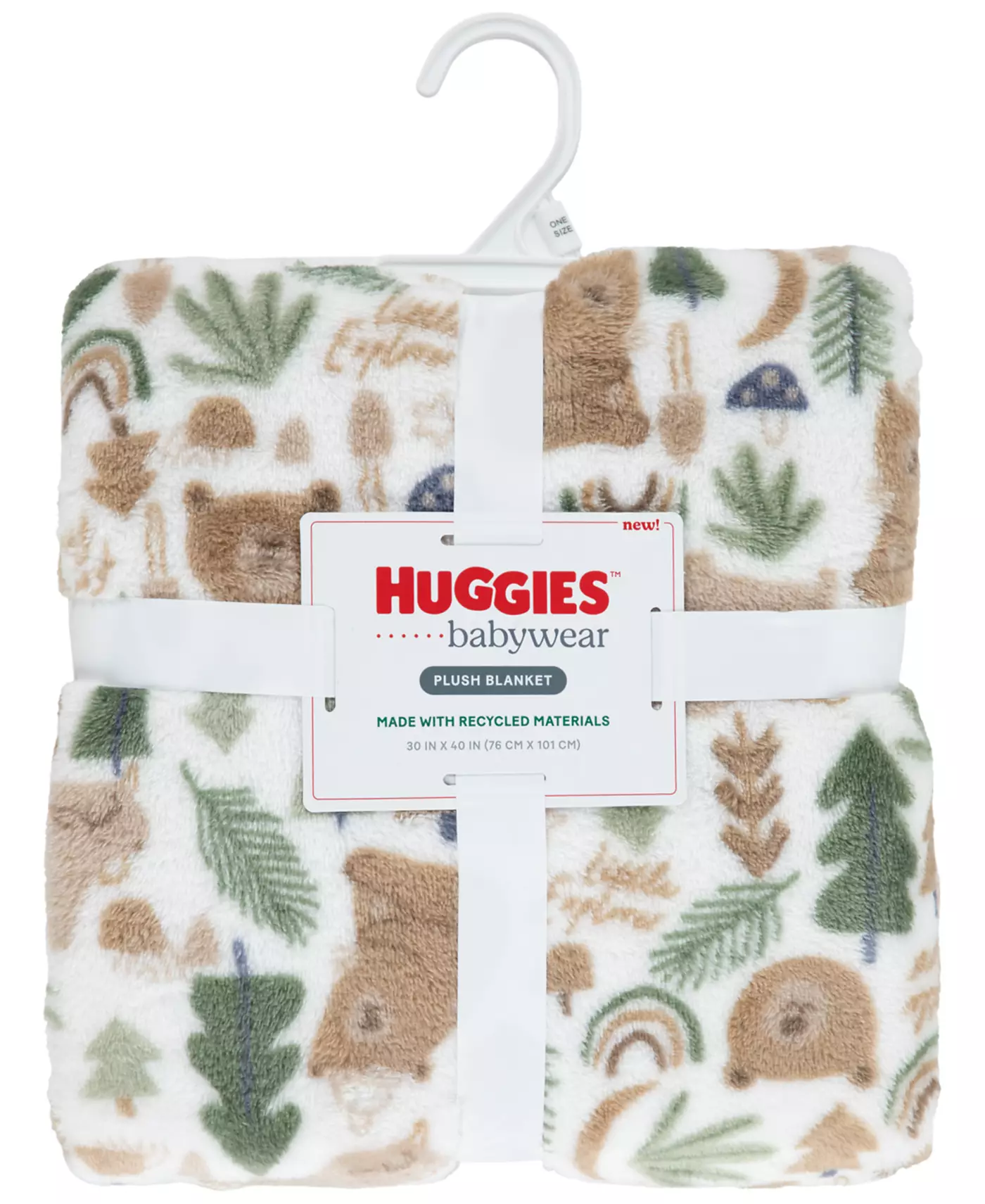 Плюшевое одеяло Huggies Baby Forest Friends
