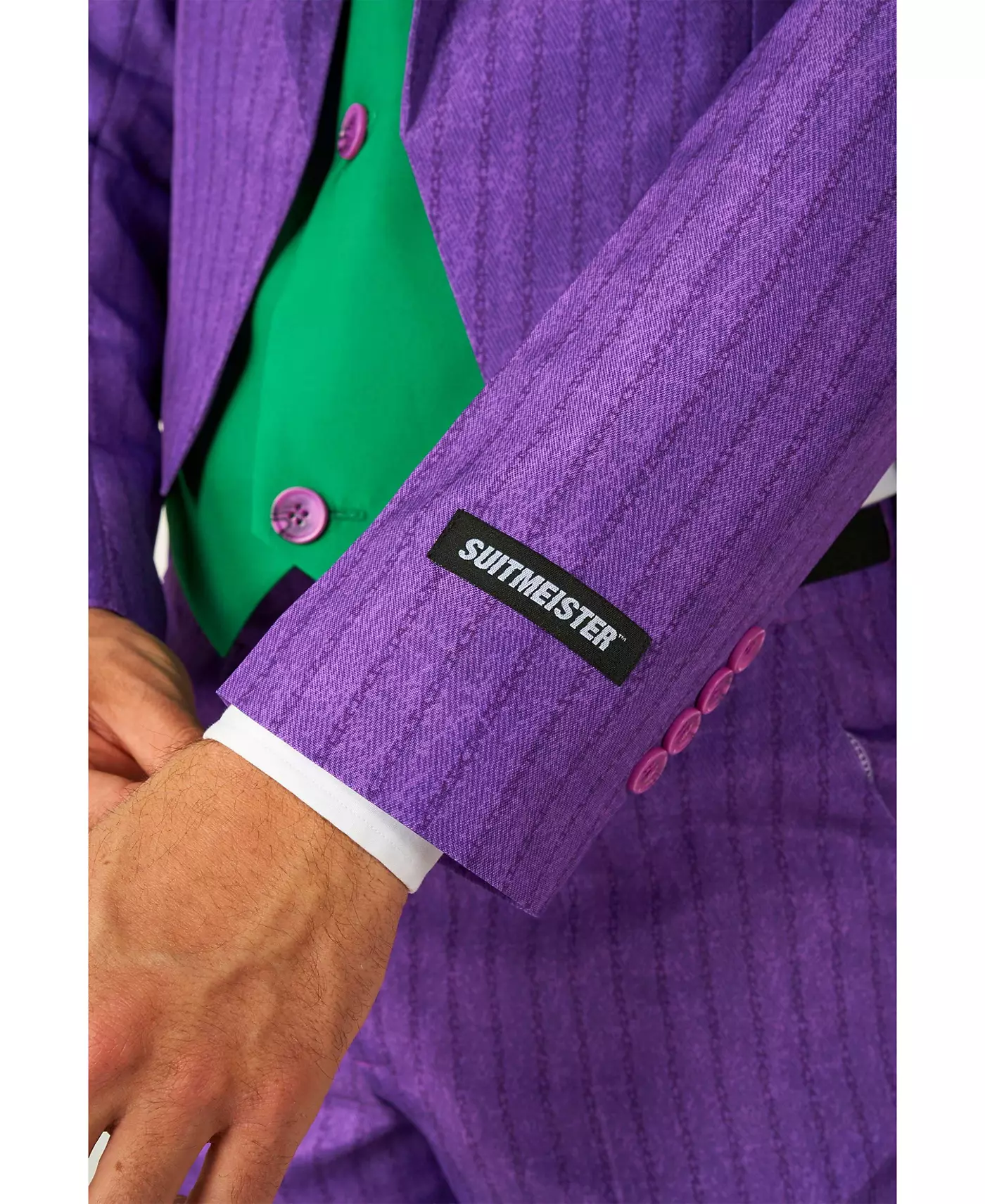 Мужской костюм Suitmeister Official DC Comics Джокер Фрак Костюм - Костюмы на Хэллоуин