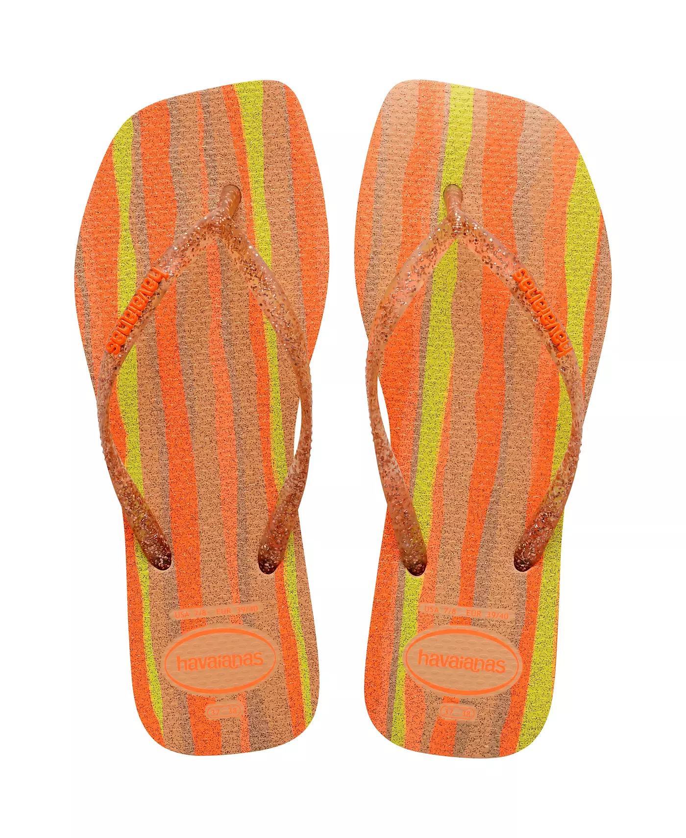 Женские сандалии Havaianas Slim Square Folia Slip On
