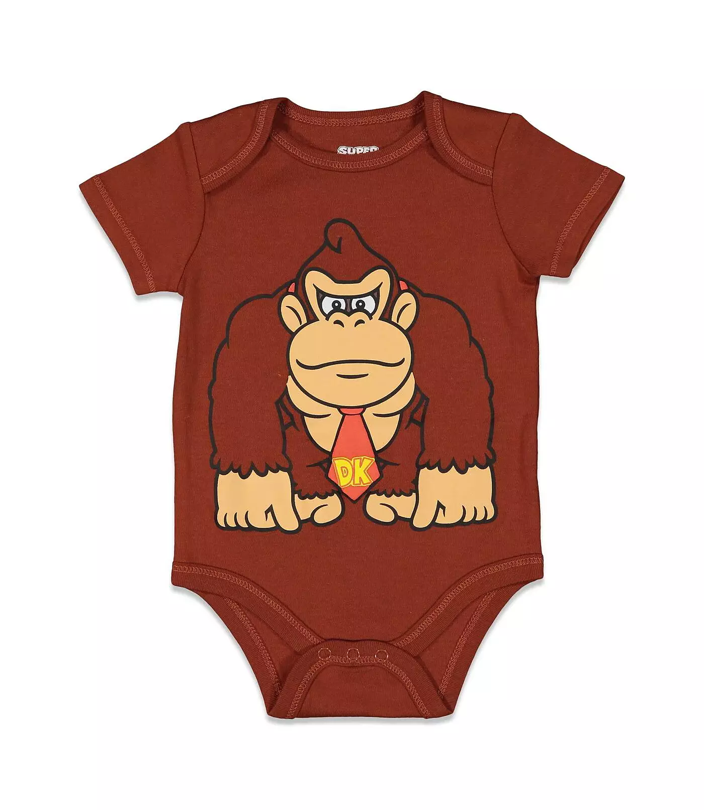 SUPER MARIO Baby Boys Nintendo Donkey Kong Yoshi Mario Lugi Bowser Toad 5 комплектов боди с коротким рукавом для новорожденных