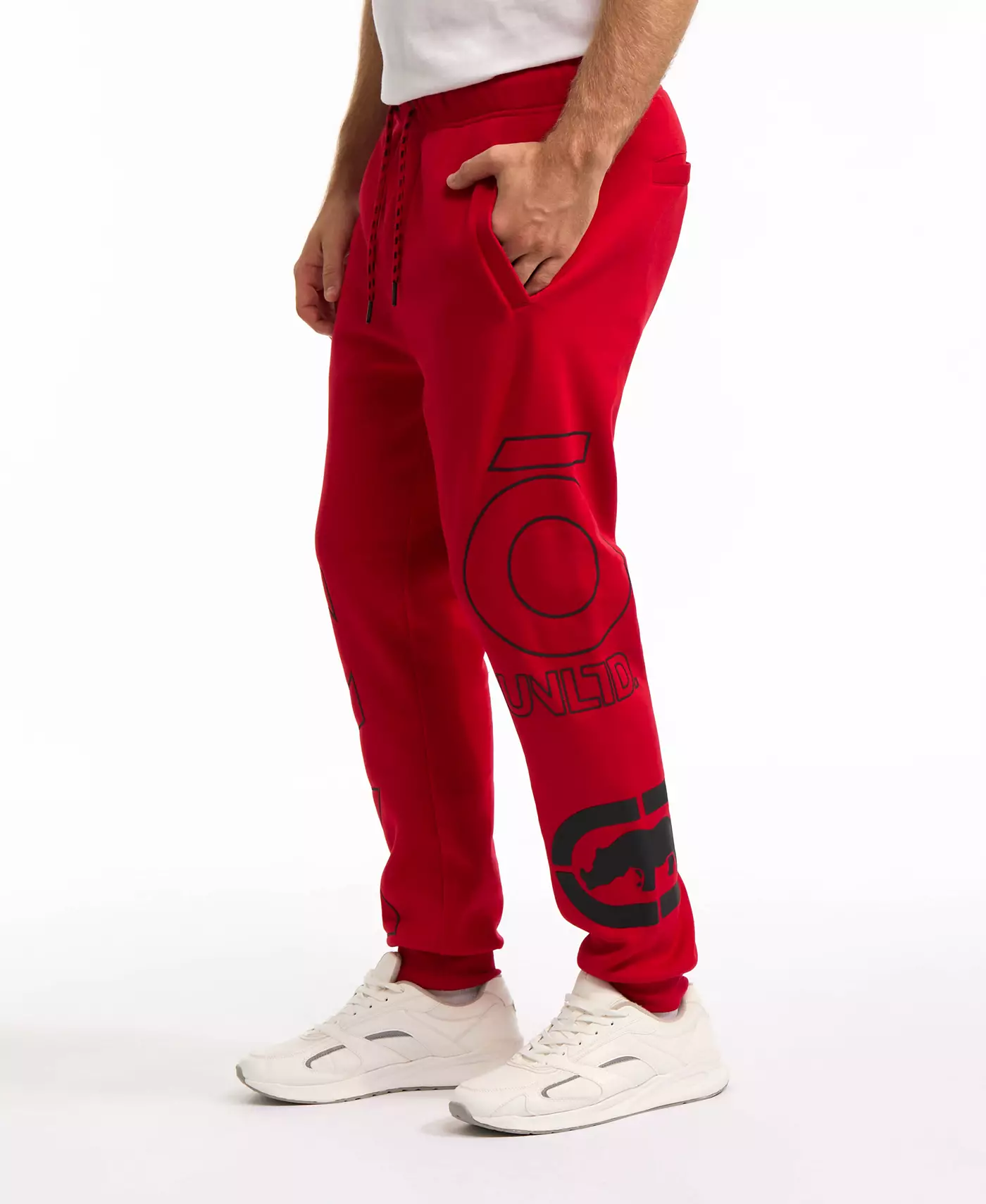 Мужские спортивные штаны Ecko Unltd с крупным принтом