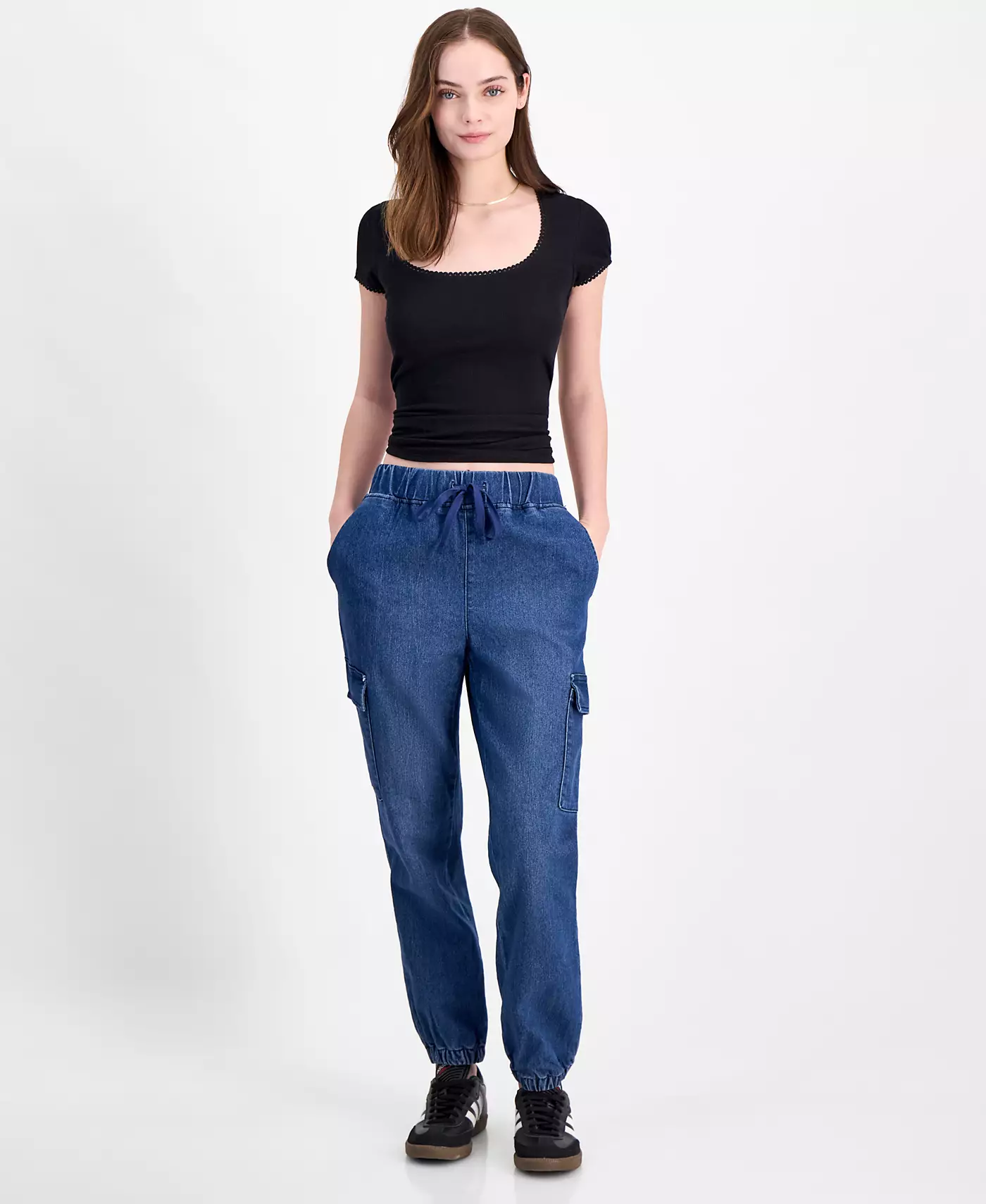 Спортивные брюки-джоггеры с высокой посадкой Tinseltown Juniors