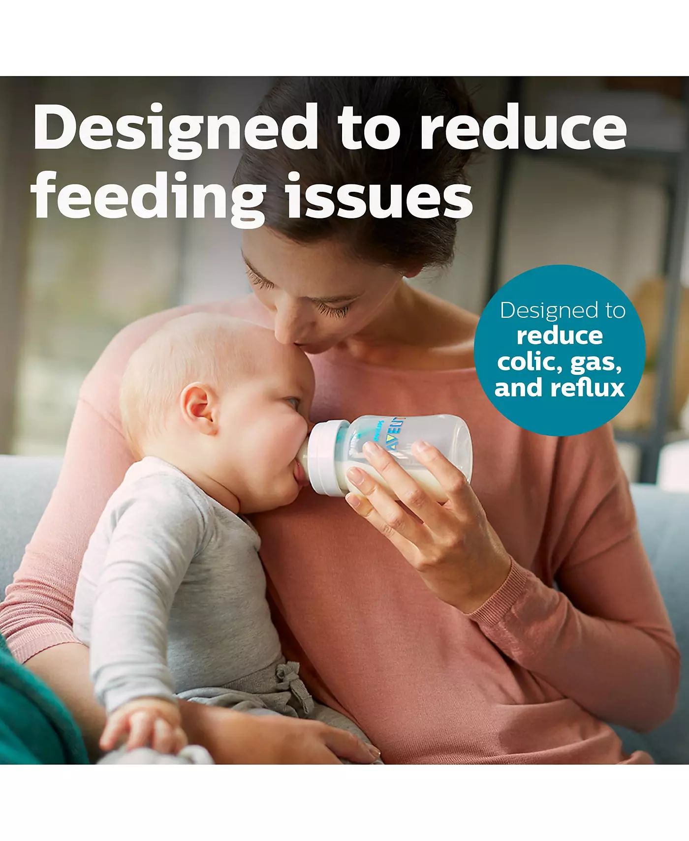 Детская бутылочка Philips Avent Anti-colic с клапаном AirFree, 9 унций, 4 шт.