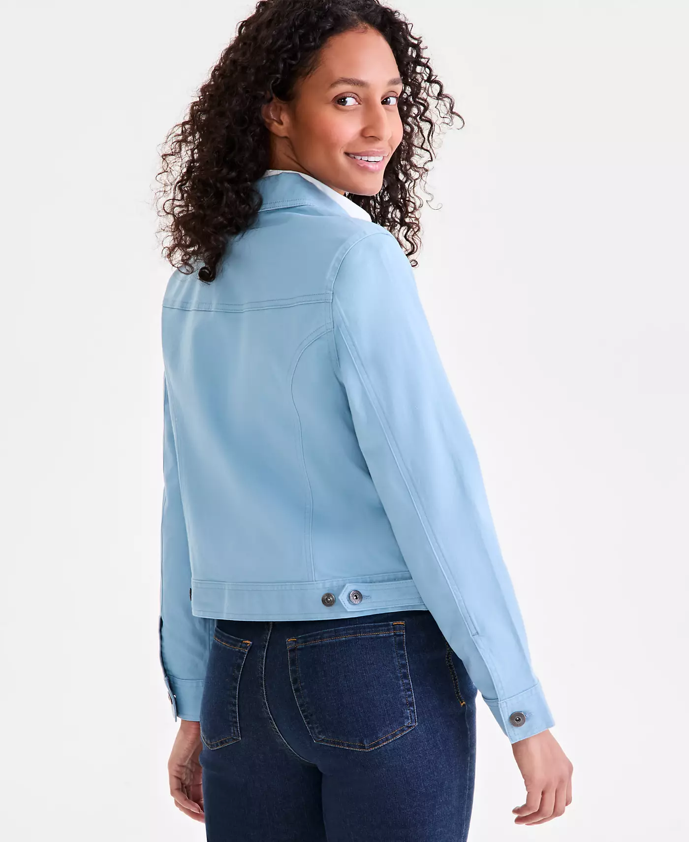 Классическая женская джинсовая куртка Style & Co