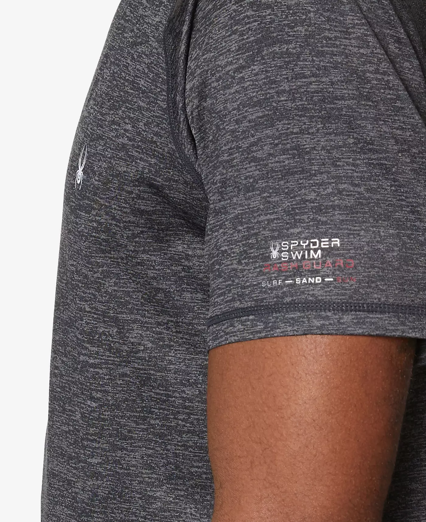 Мужская футболка Spyder Standard с короткими рукавами Rashguard