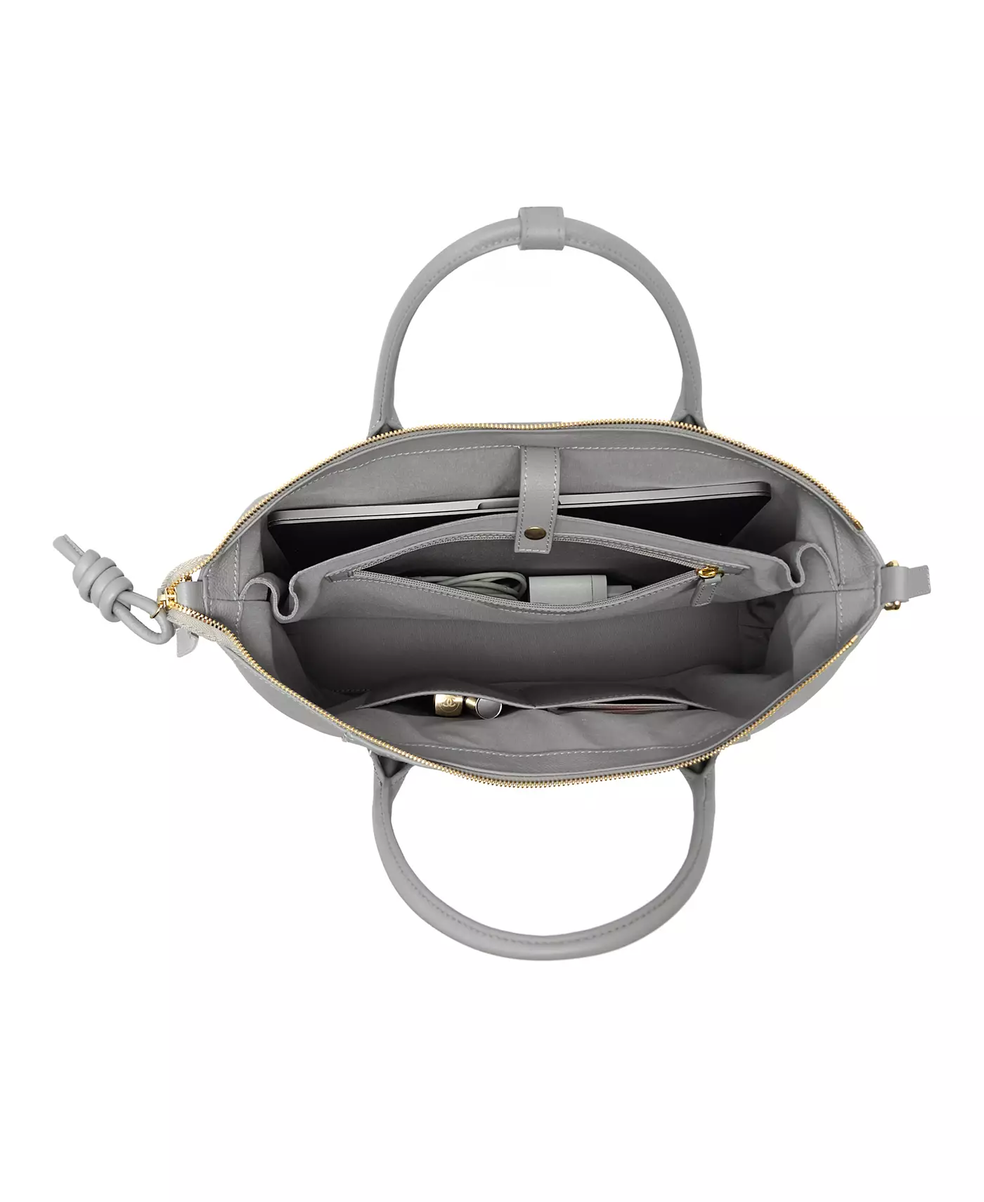 Большой кожаный рюкзак-тоут Esin Akan Wimbledon