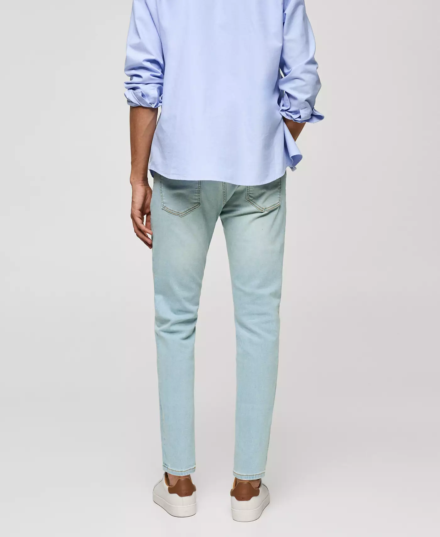 Мужские облегающие джинсы MANGO Jude