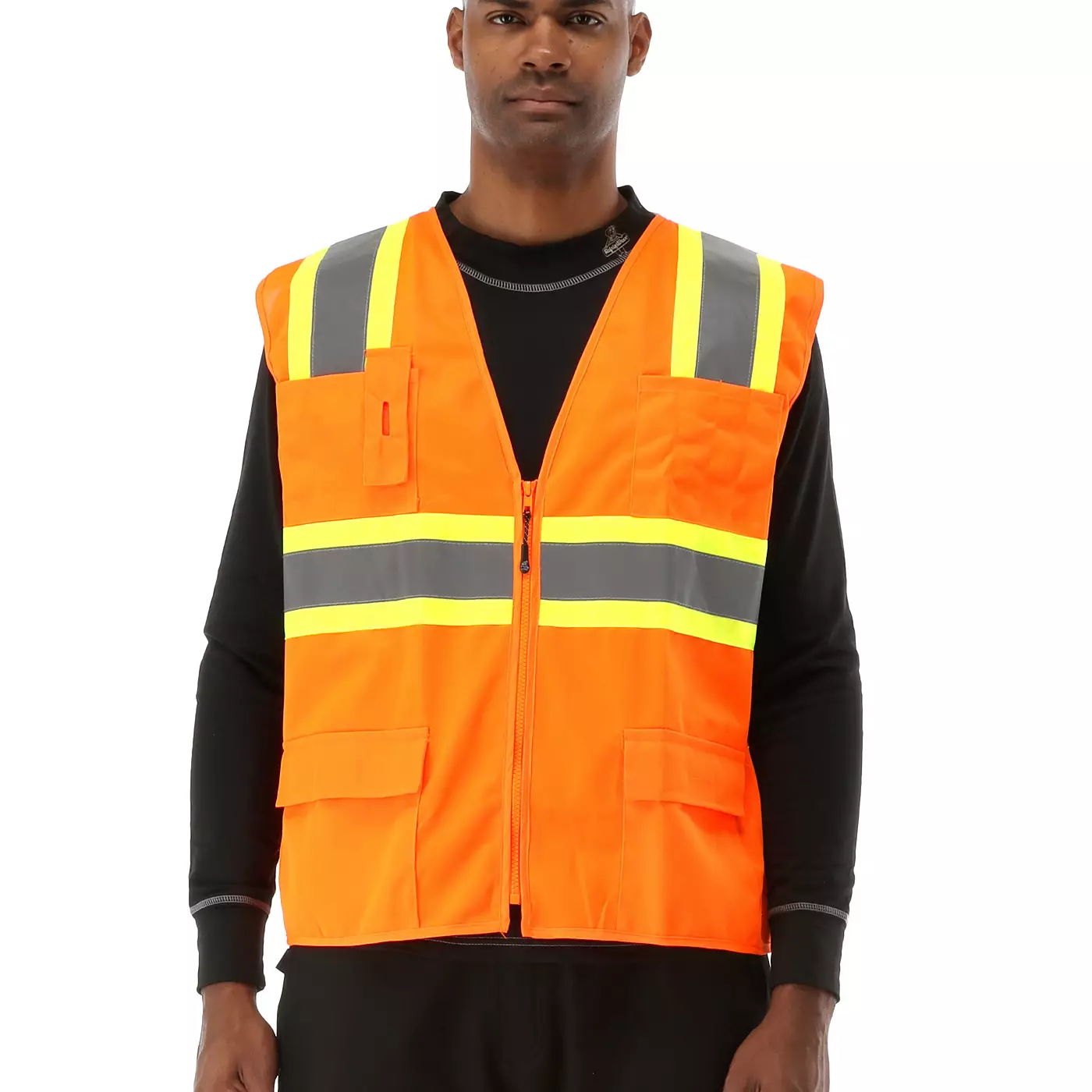 Мужской жилет безопасности RefrigiWear Hi Vis Orange