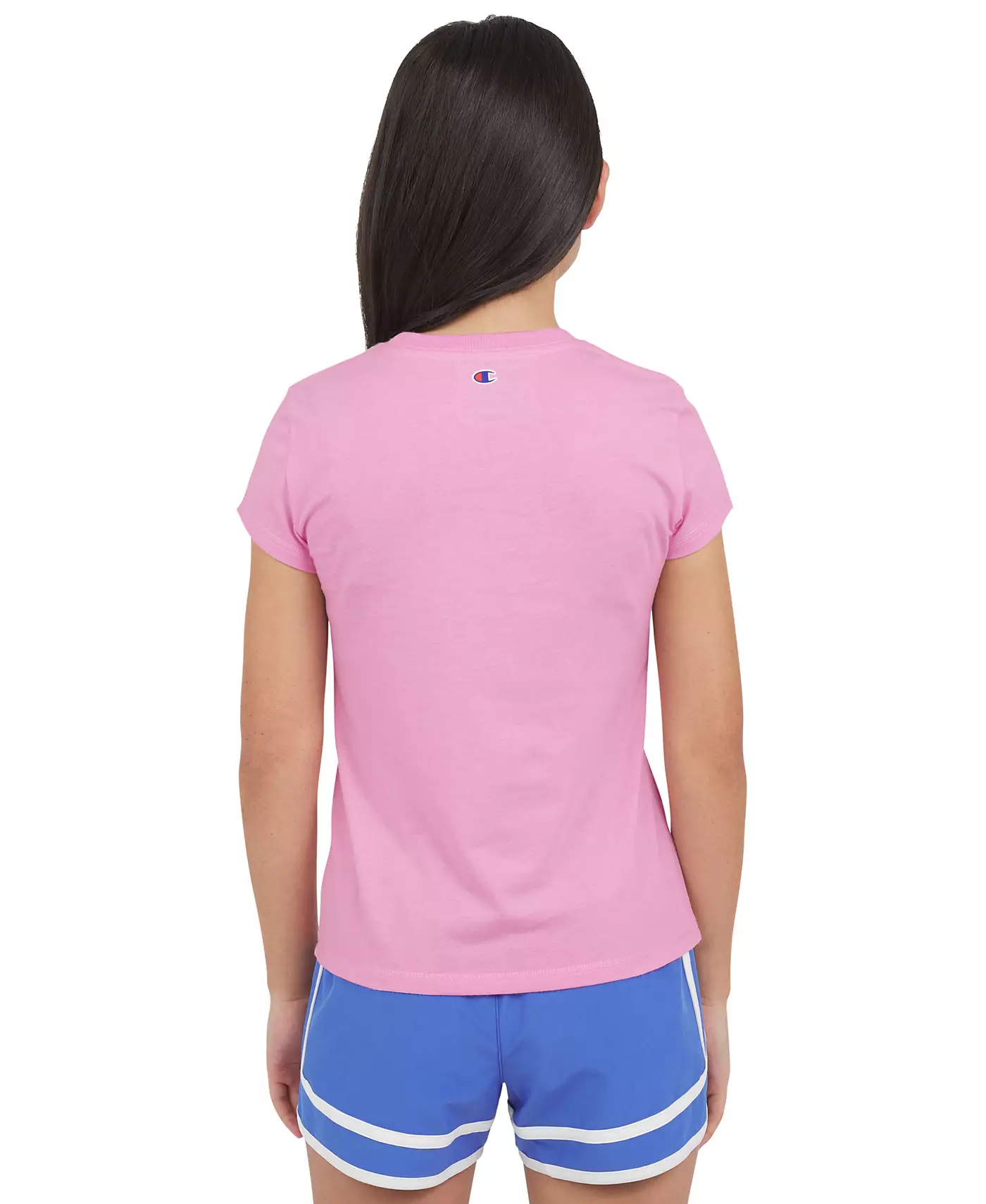 Футболка с короткими рукавами и графическим принтом Champion Big Girls