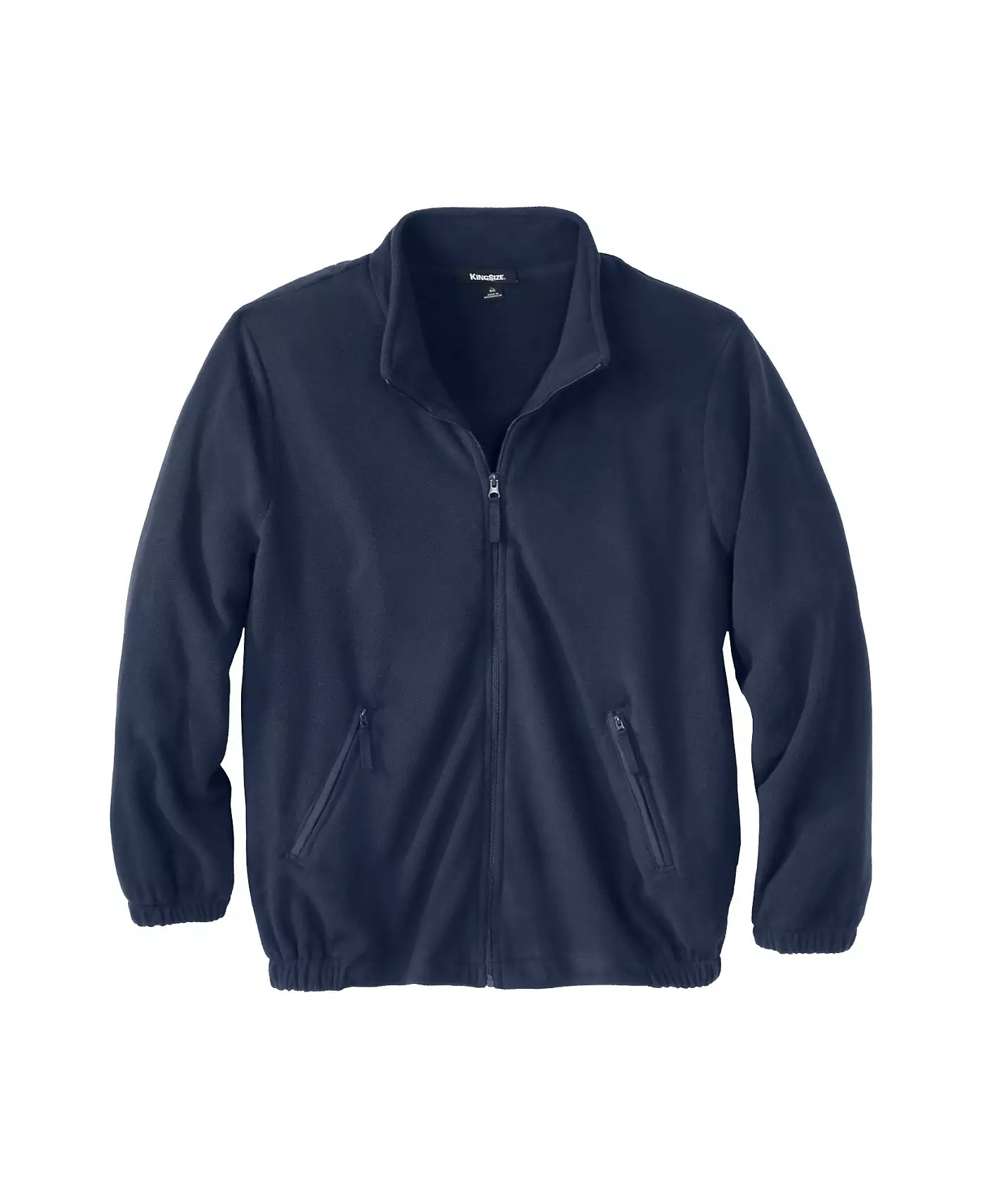 Куртка KingSize Big & Tall Explorer из плюшевого флиса с застежкой-молнией на всю длину