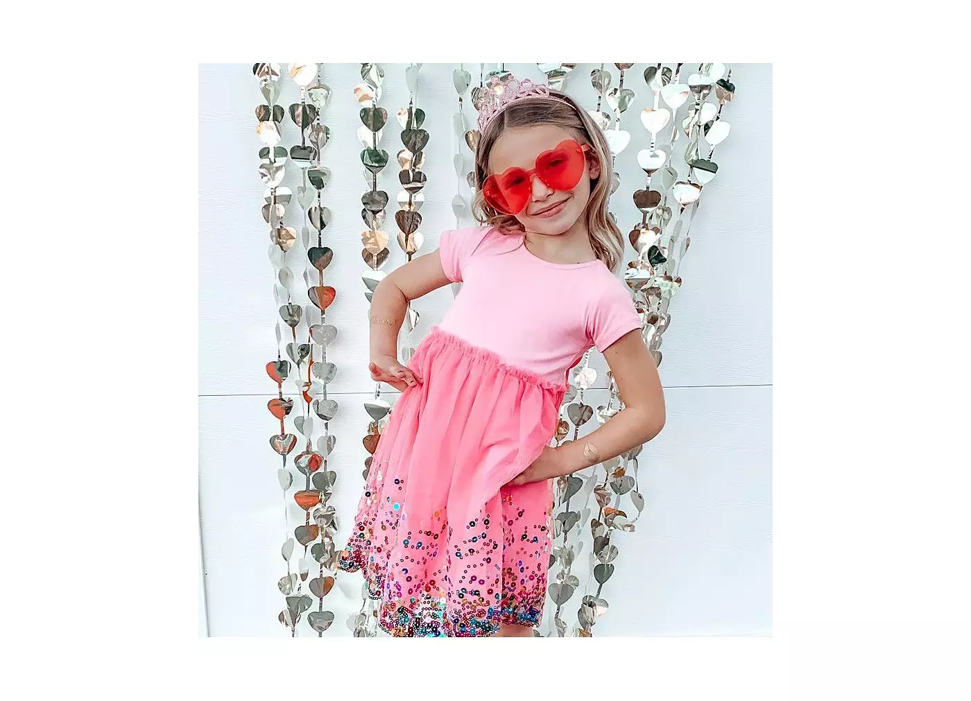 Sweet Wink Girls Розовая тиара-повязка на голову