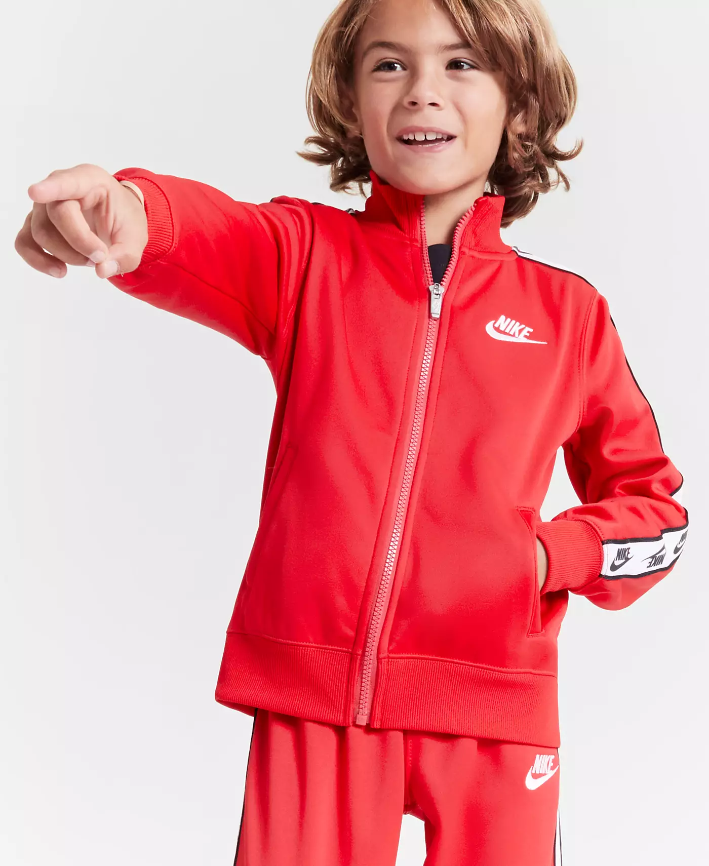 Футболка Nike для малышей и маленьких мальчиков с надписью «Got 'Em» и комплект из куртки и брюк с логотипом и тесьмой Dri-FIT для маленьких мальчиков