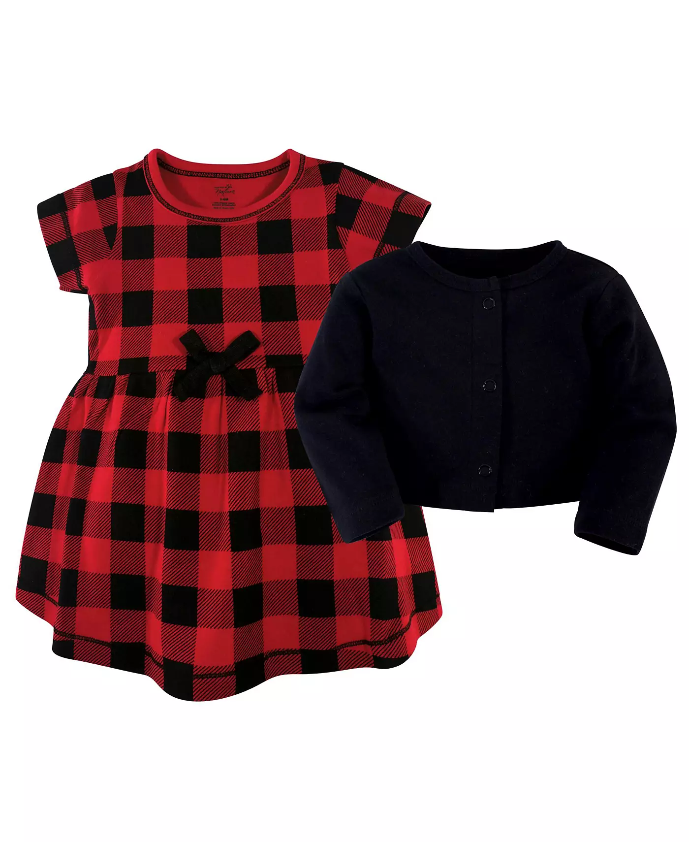 Платье и кардиган из органического хлопка для девочек от «Toddled by Nature»