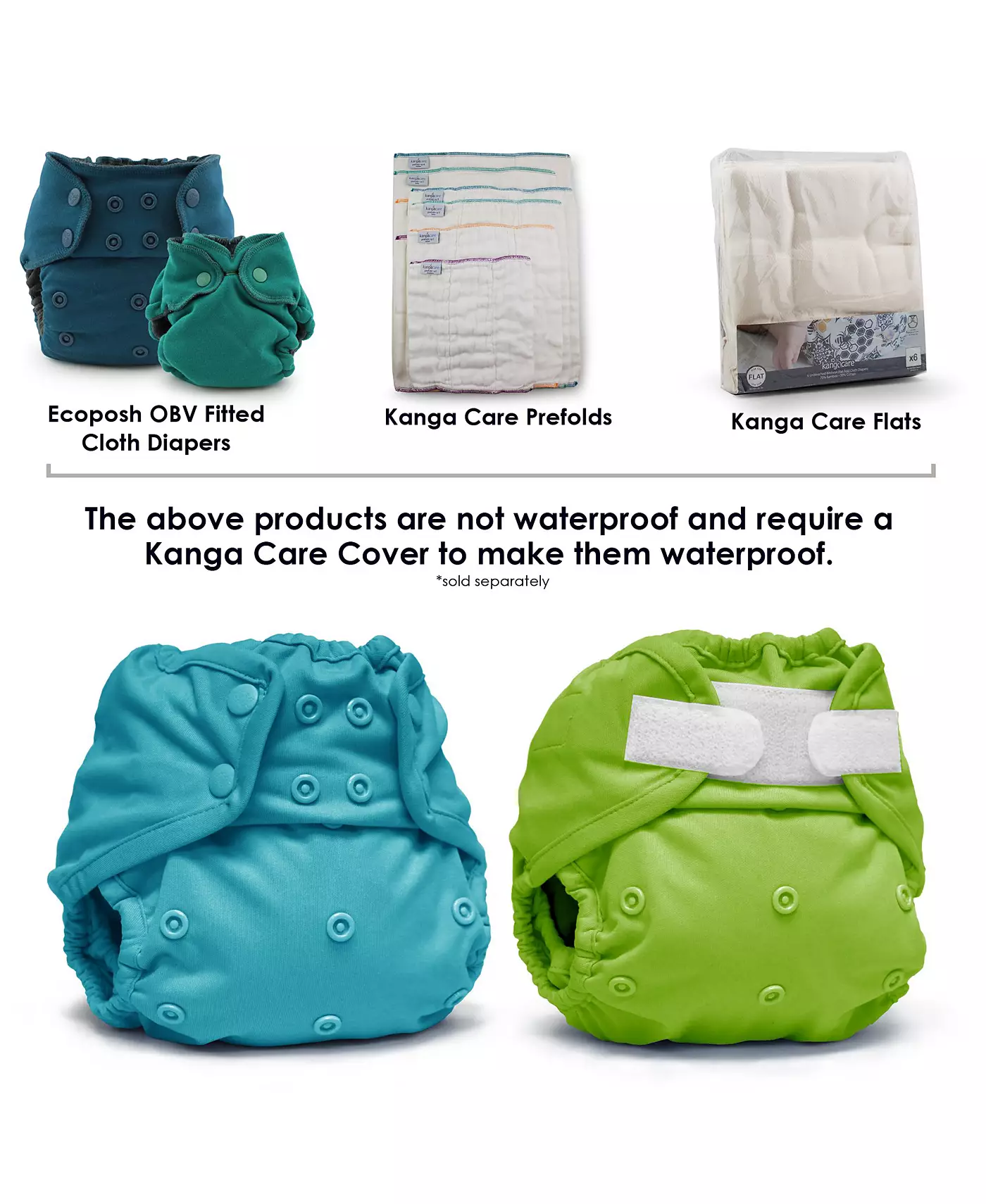 Kanga Care Boys Rumparooz Double Leg Gusset многоразовый тканевый подгузник чехол один Aplix