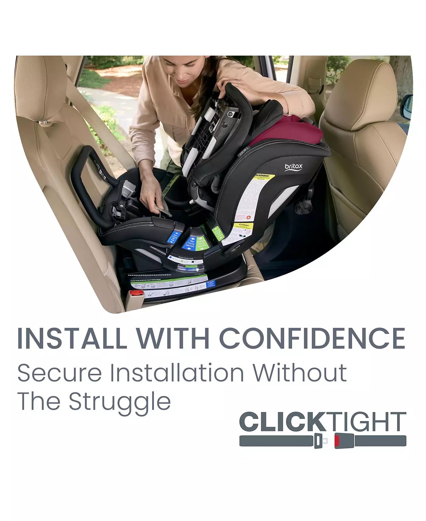 Детское автокресло-трансформер Britax Poplar S для мальчиков и девочек