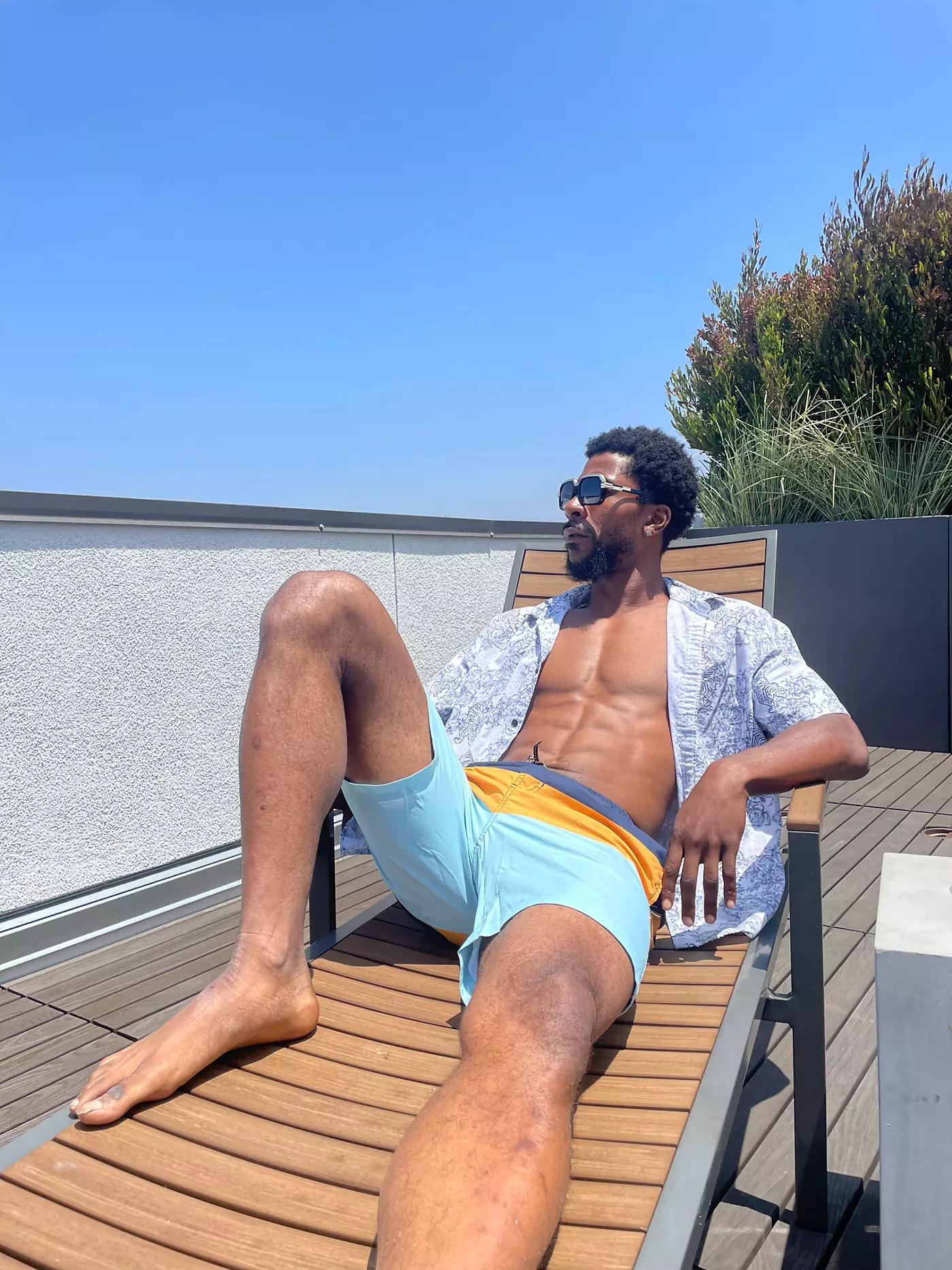 Мужские плавки Rokka&Rolla 8" с сетчатой подкладкой, до размера 2XL