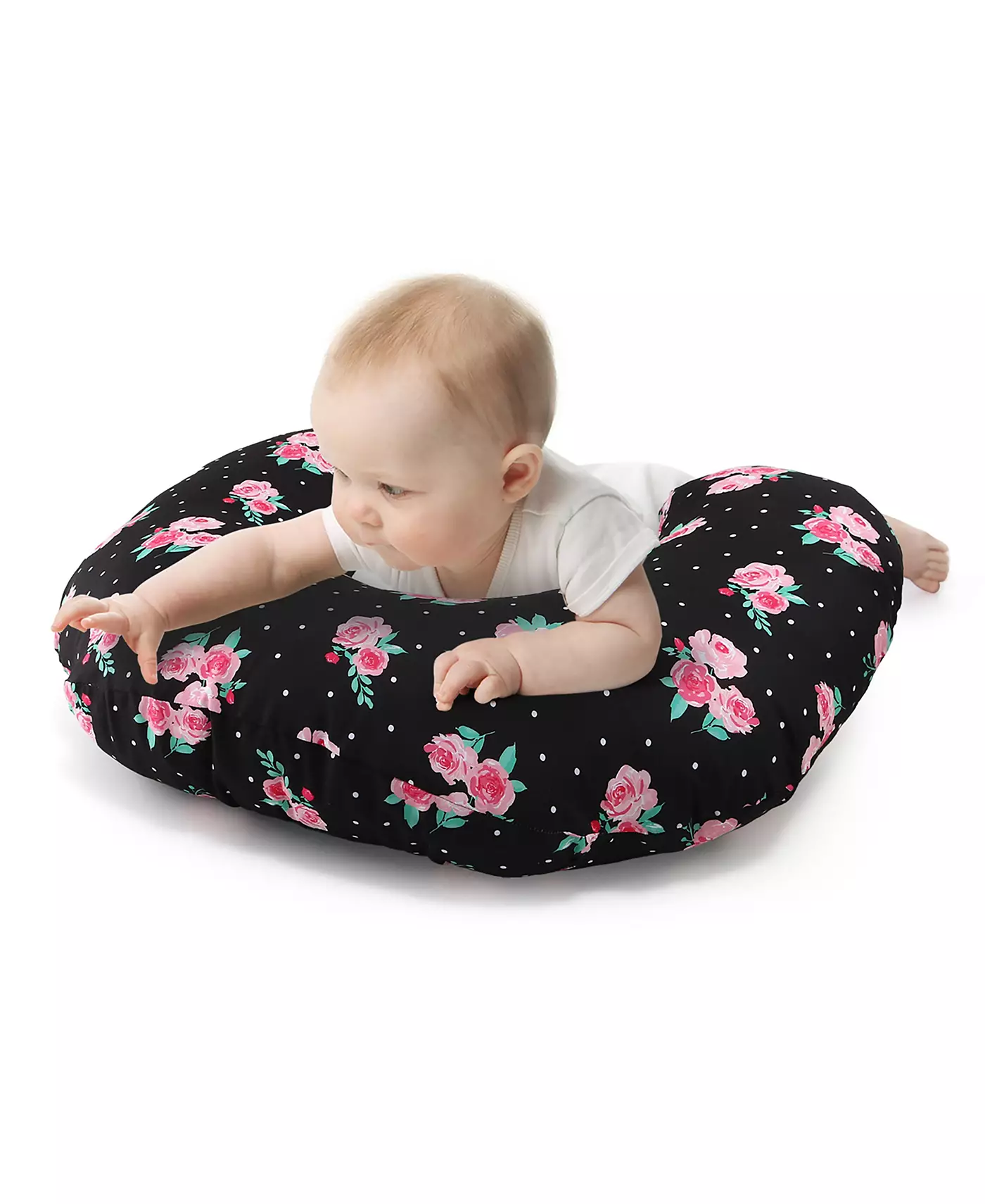 Подушка для кормления грудью Peanutshell, черный камуфляж