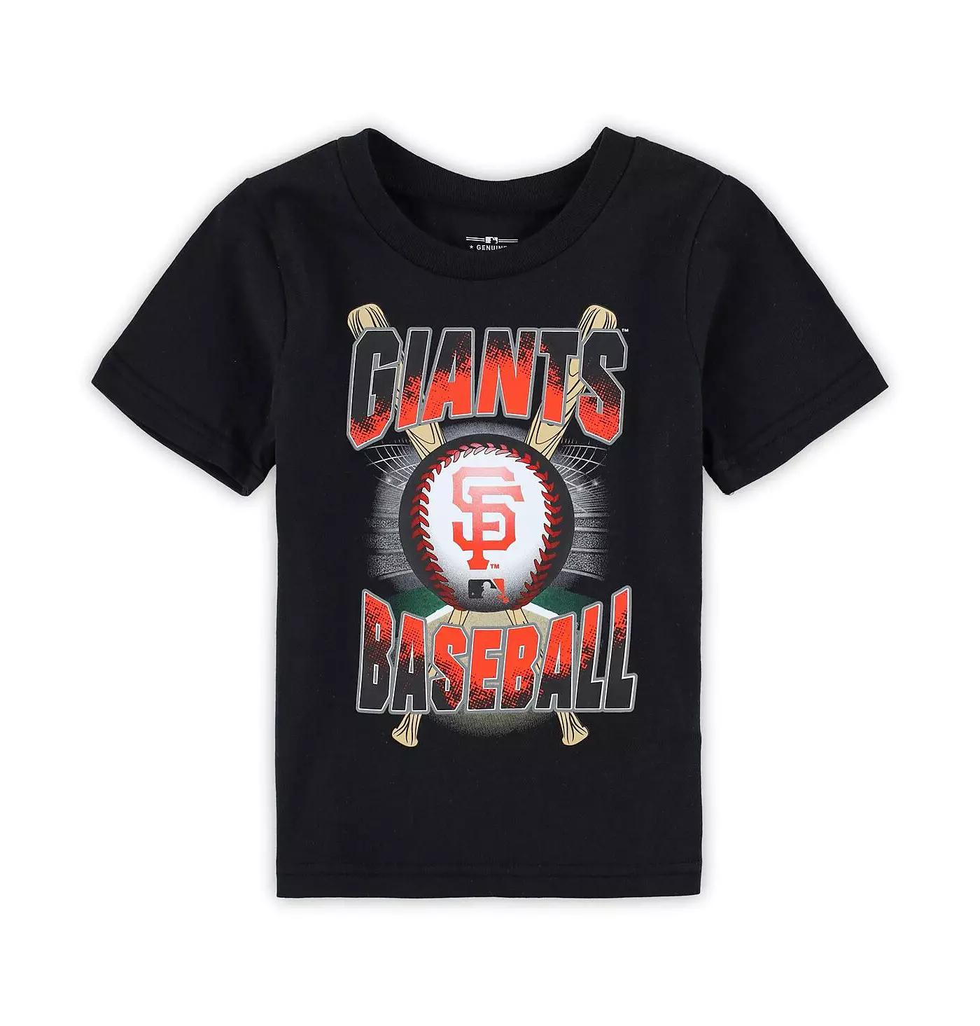 Футболка Outerstuff для мальчиков и девочек, черная, San Francisco Giants, специальное мероприятие