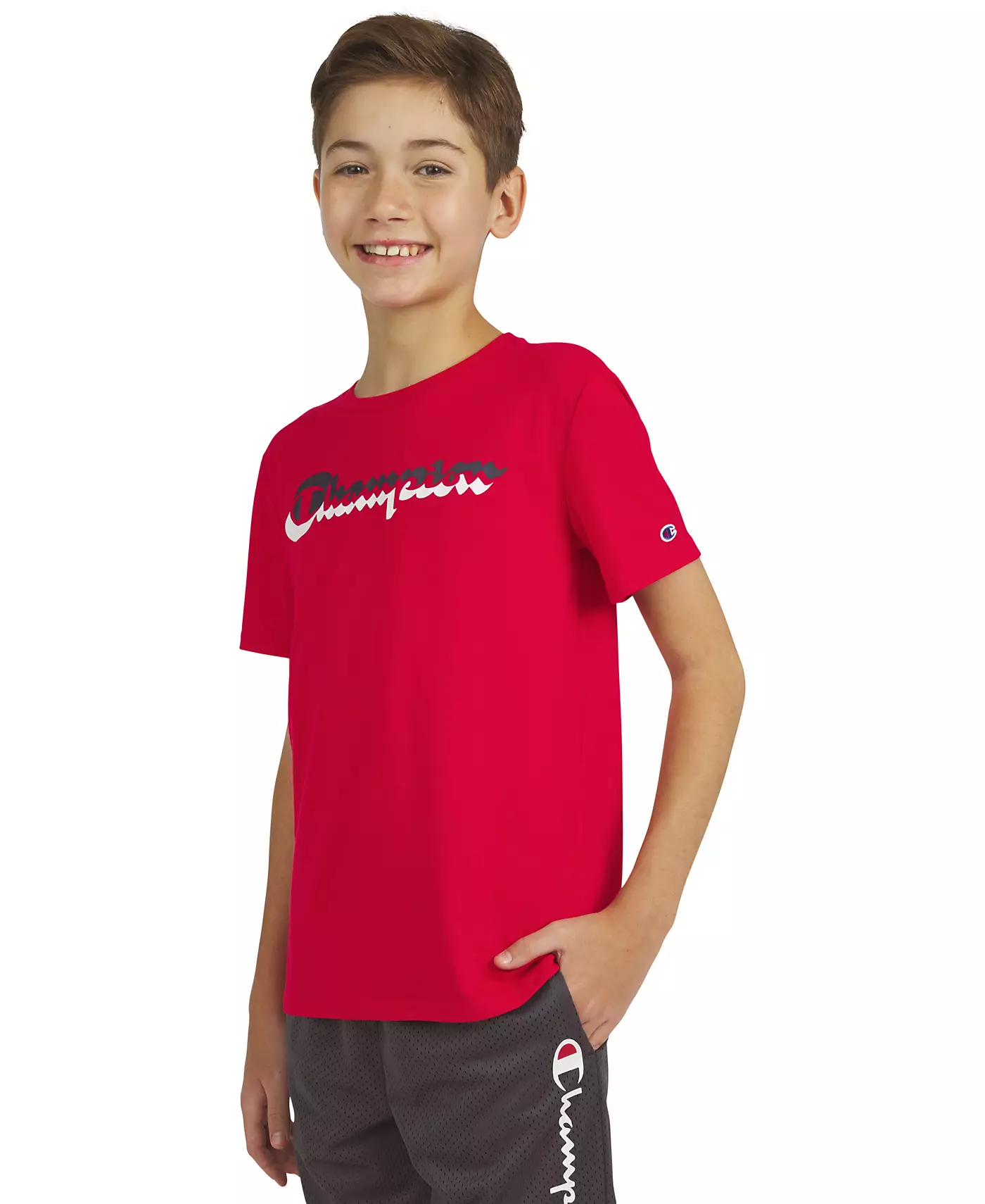 Футболка с короткими рукавами и графическим принтом Champion Big Boys