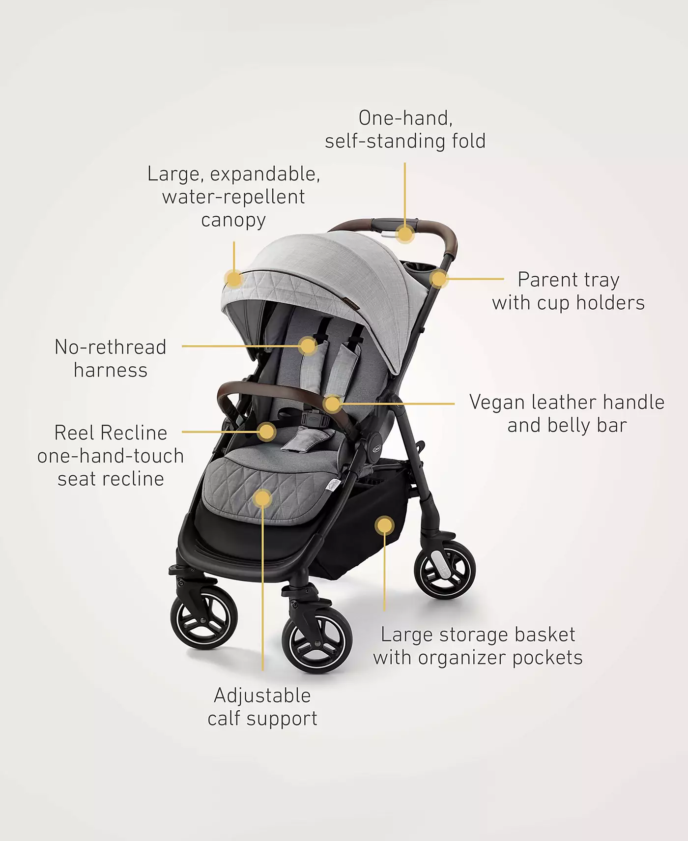 Система путешествий Graco Premier Merge с детским автокреслом SnugRide SnugFit LX