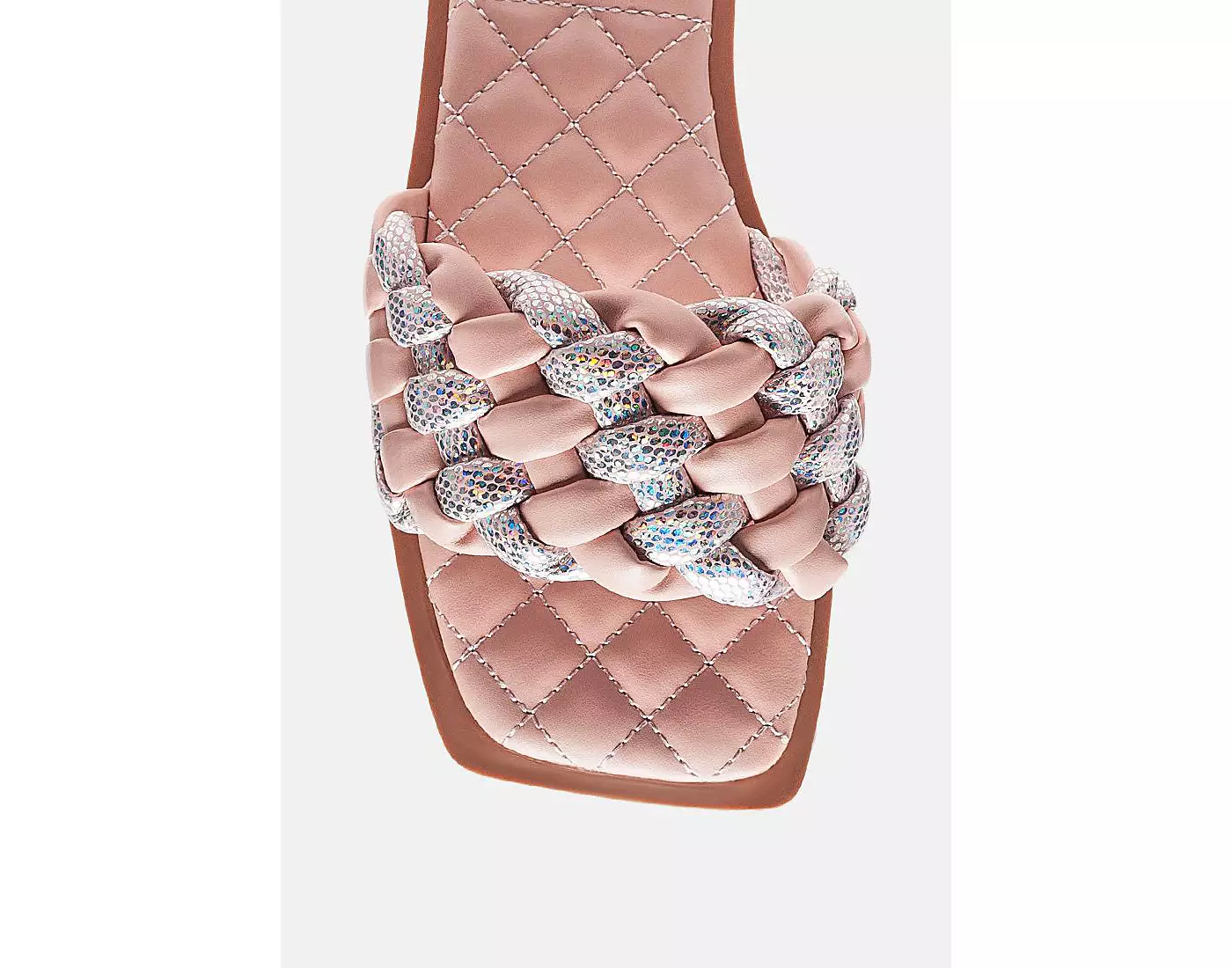 London Rag женские балетки Allium Metallic Woven Strap