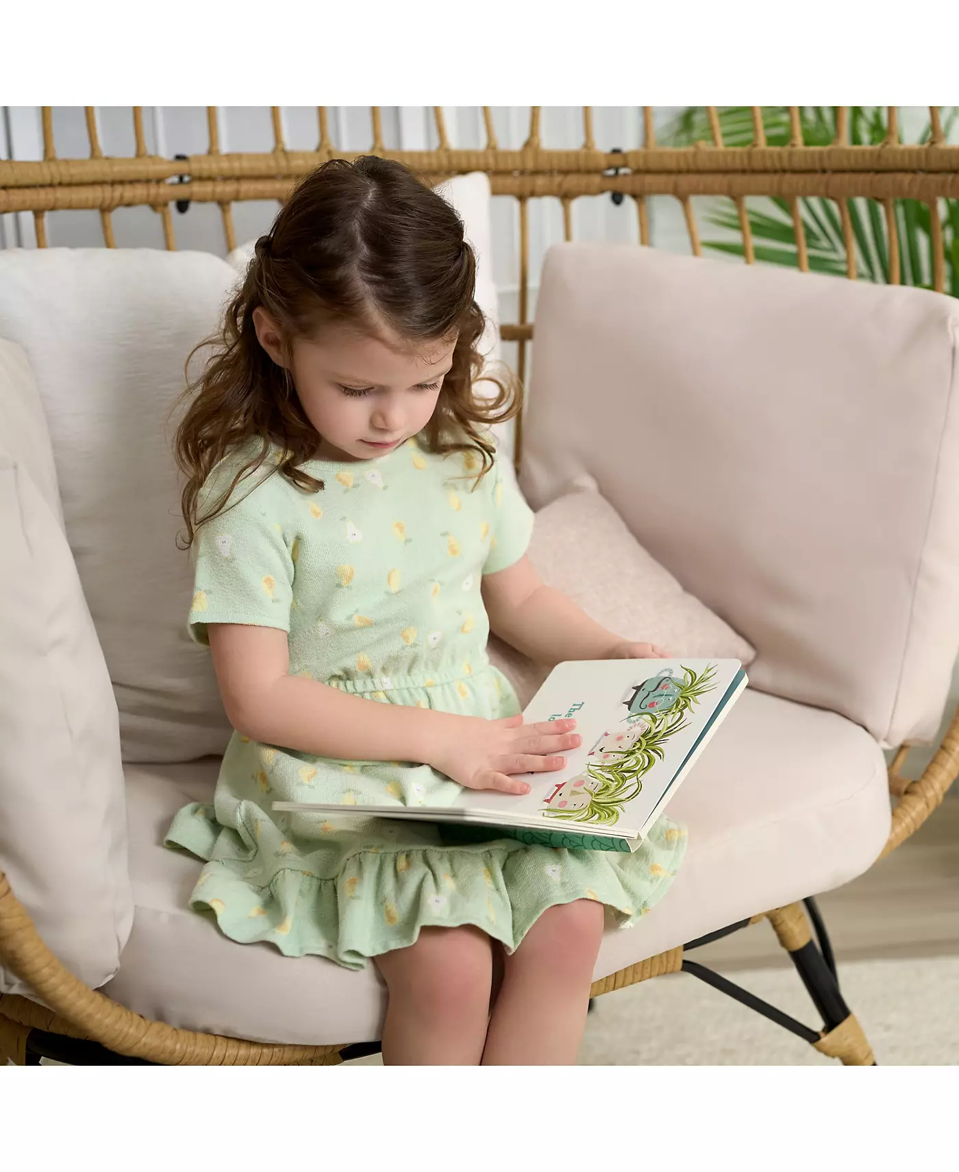 Платье с короткими рукавами для девочек Gerber