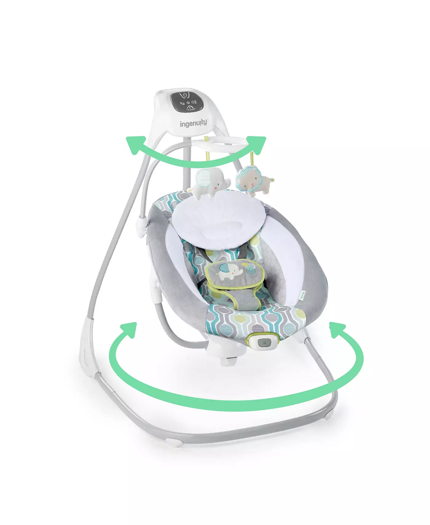 Компактные успокаивающие качели Ingenuity SimpleComfort ™ - Everston ™