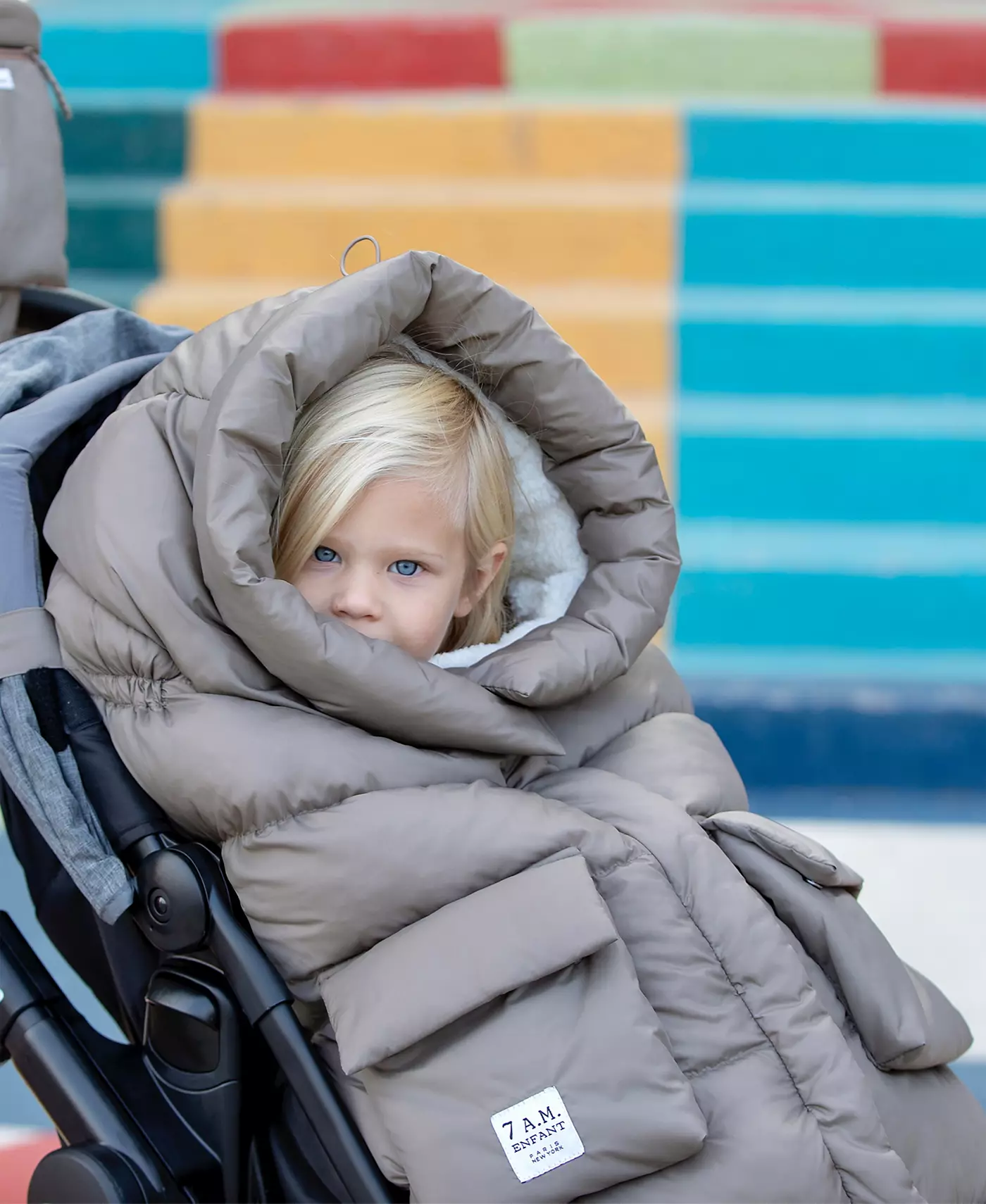 Одеяло с передними карманами 7AM Enfant Baby 212 Evolution