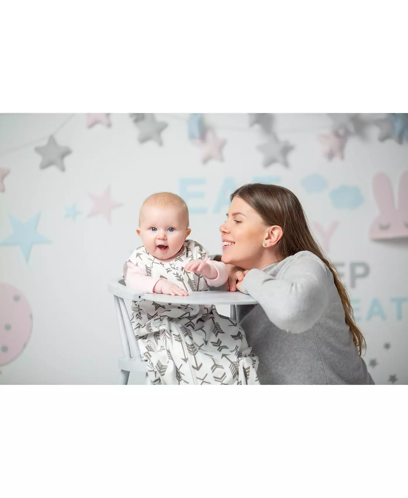 Bublo Baby Детское переносное одеяло, хлопковые спальные мешки, 2 шт., унисекс, 2-сторонняя молния, 0,5 Tog дышащий хлопок