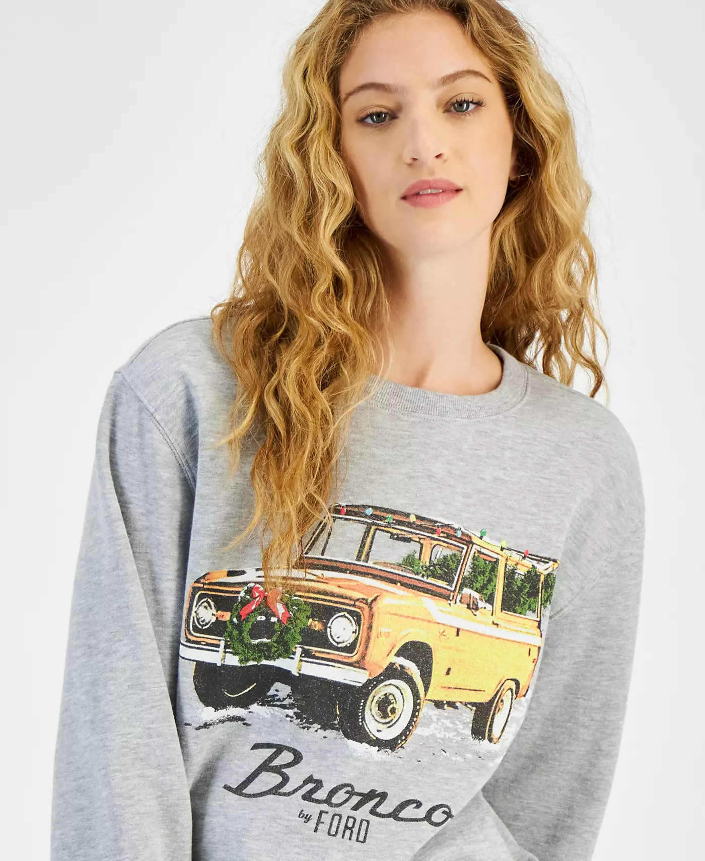 Толстовка Love Tribe Juniors' Bronco Christmas с круглым вырезом