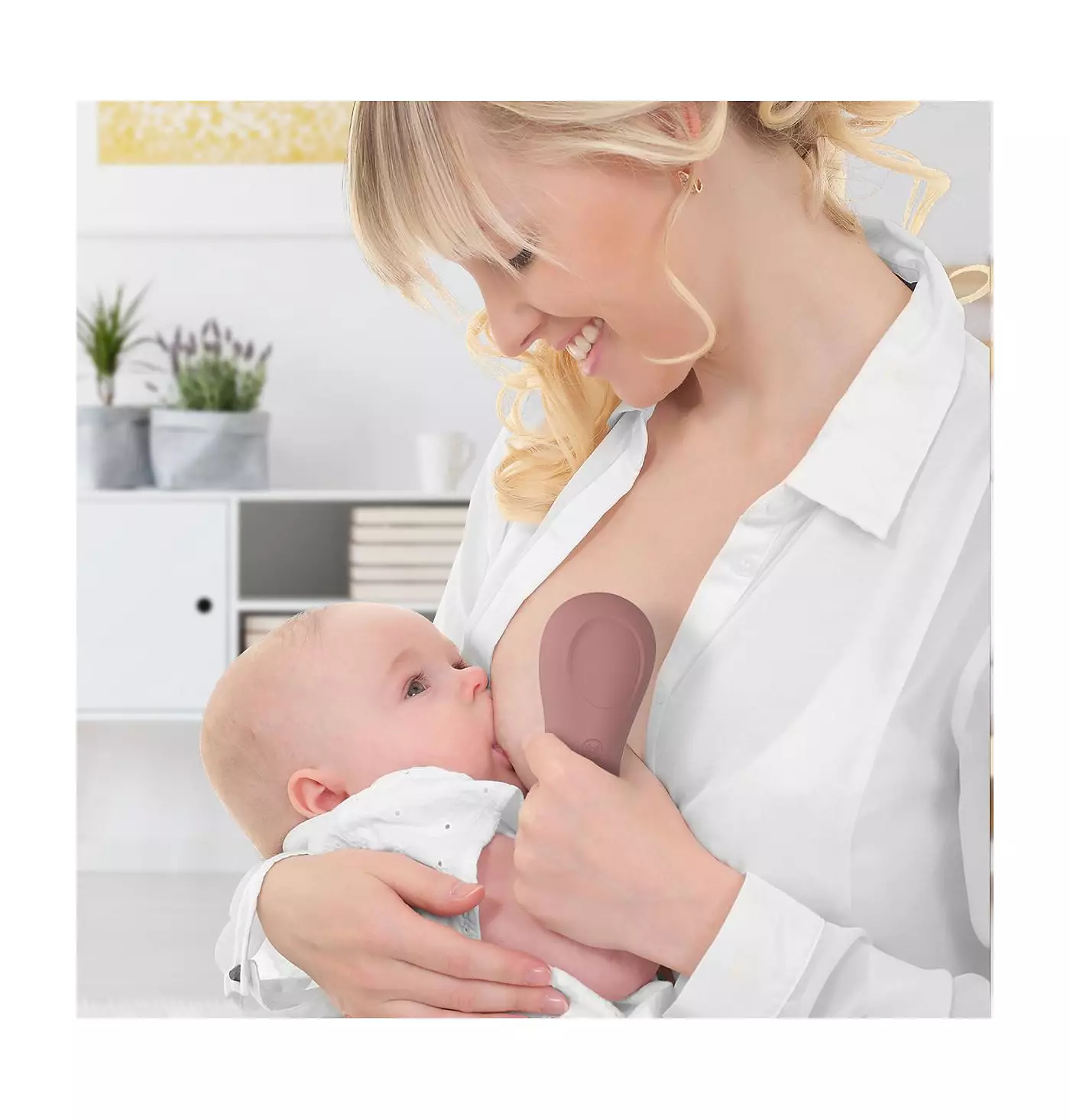 Momcozy 3-в-1 Разминающий массажер для лактации