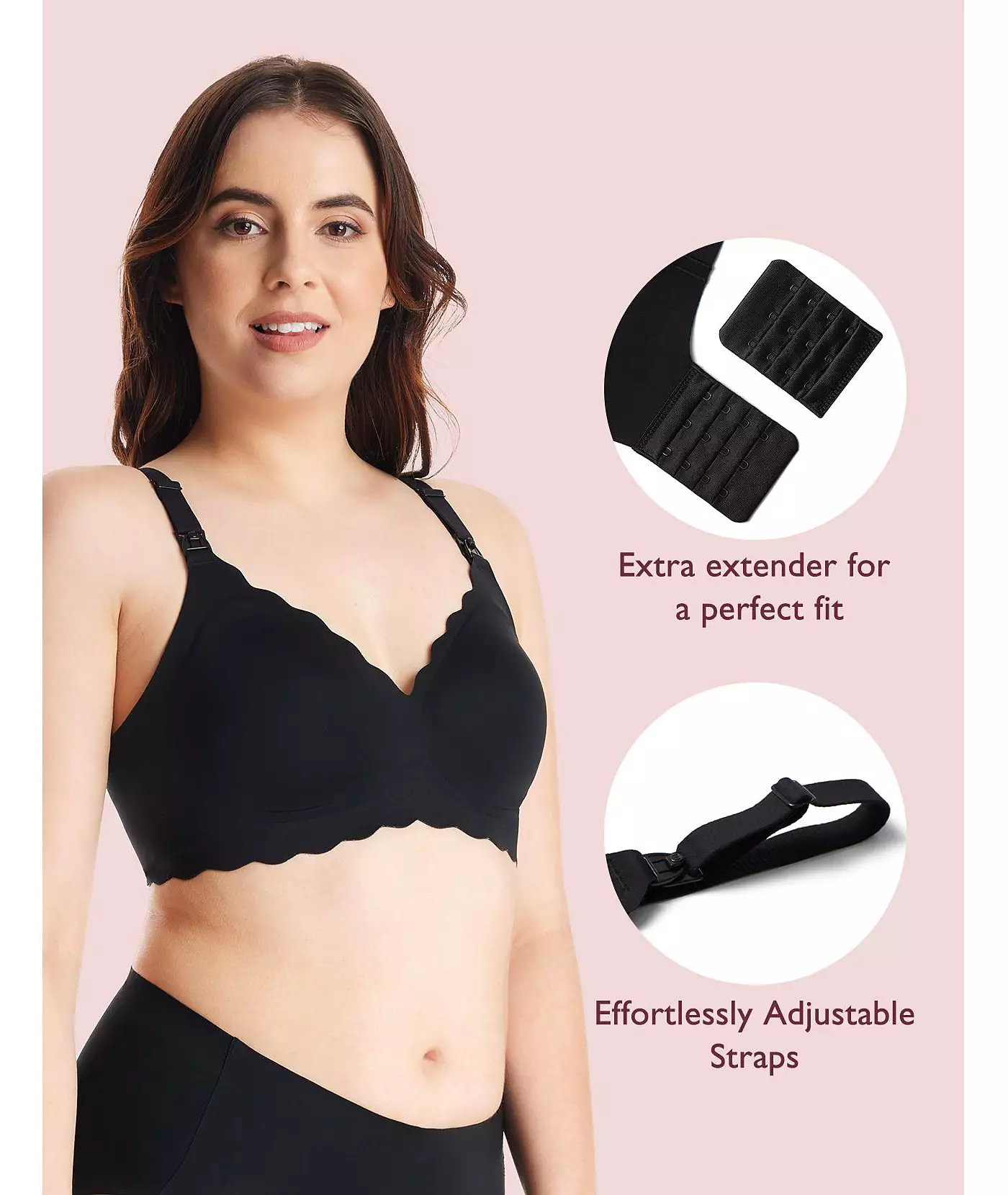 Бюстгальтер для кормления Momcozy Maternity Jelly Strip YN46