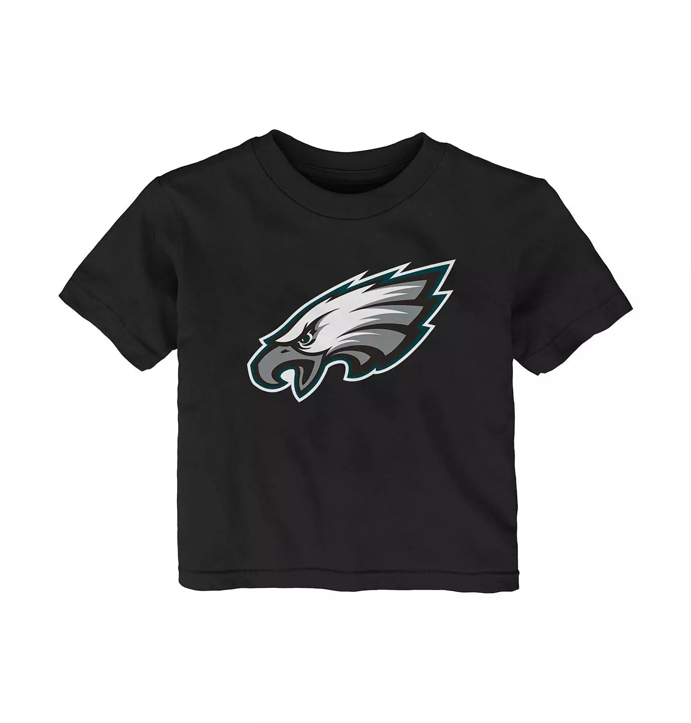 Футболка Outerstuff Infant Boys and Girls Black с логотипом Philadelphia Eagles Primary