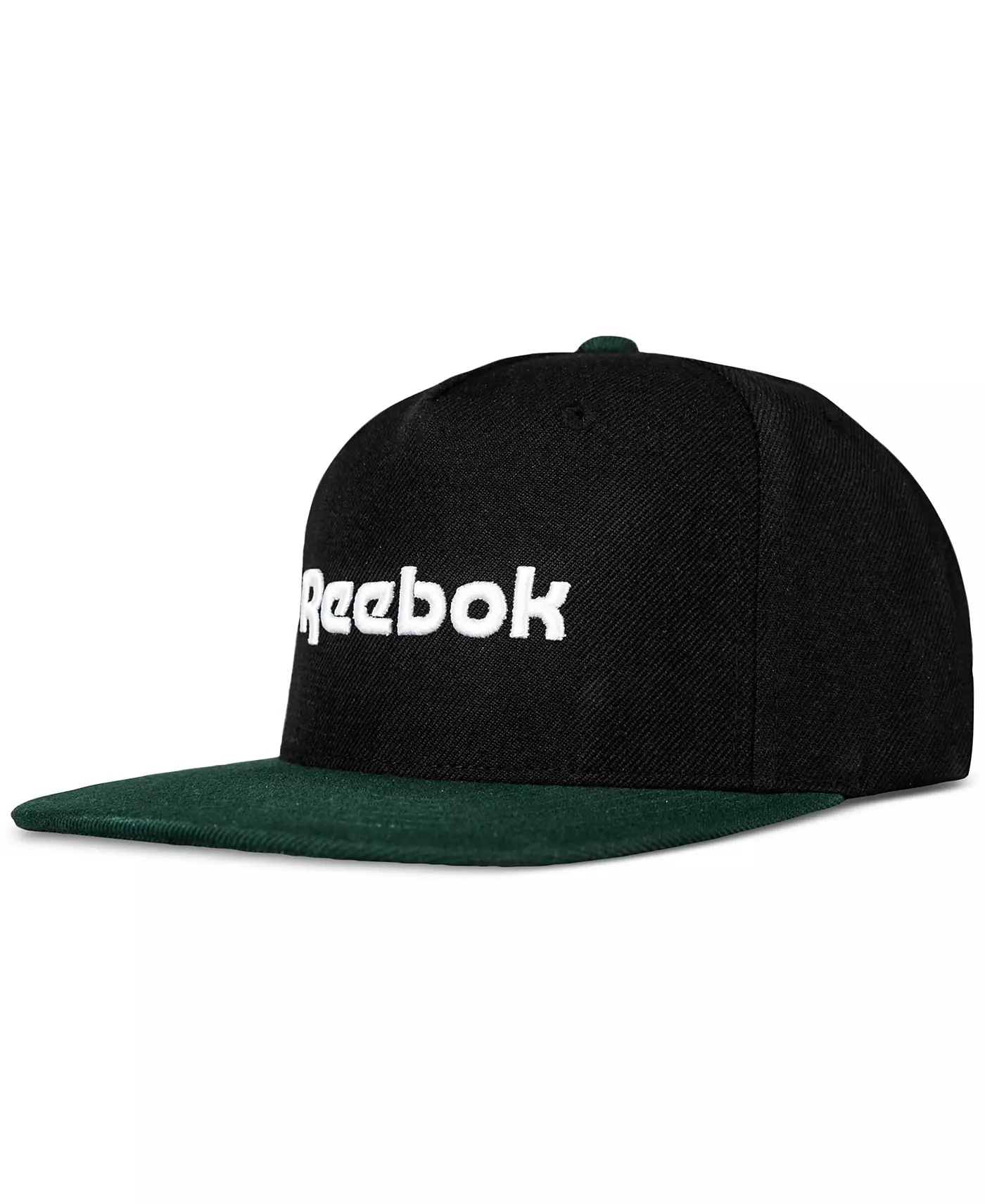 Мужская бейсболка с вышитым логотипом Reebok и плоскими полями