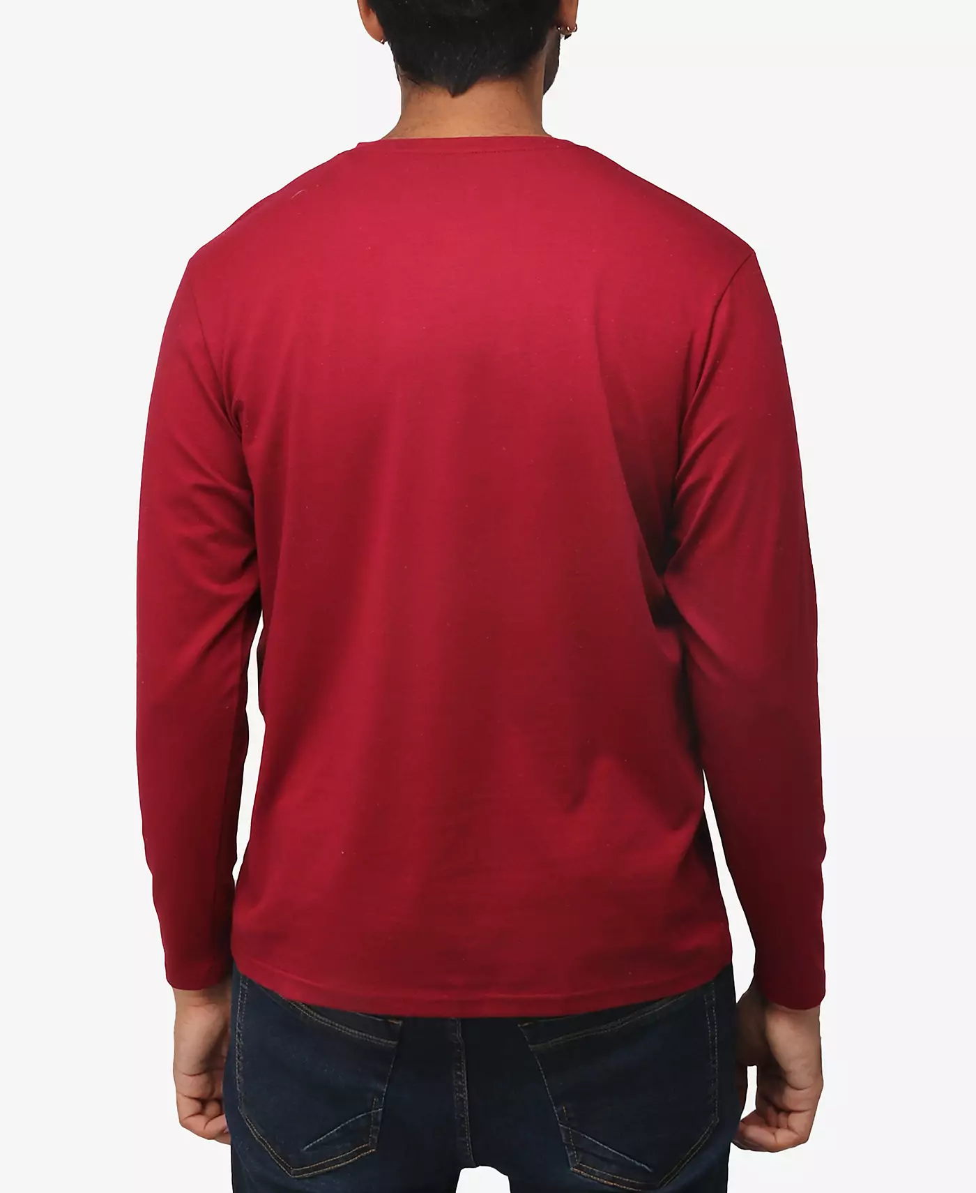 Футболка мужская X-Ray Soft Stretch Henley Neck с длинным рукавом